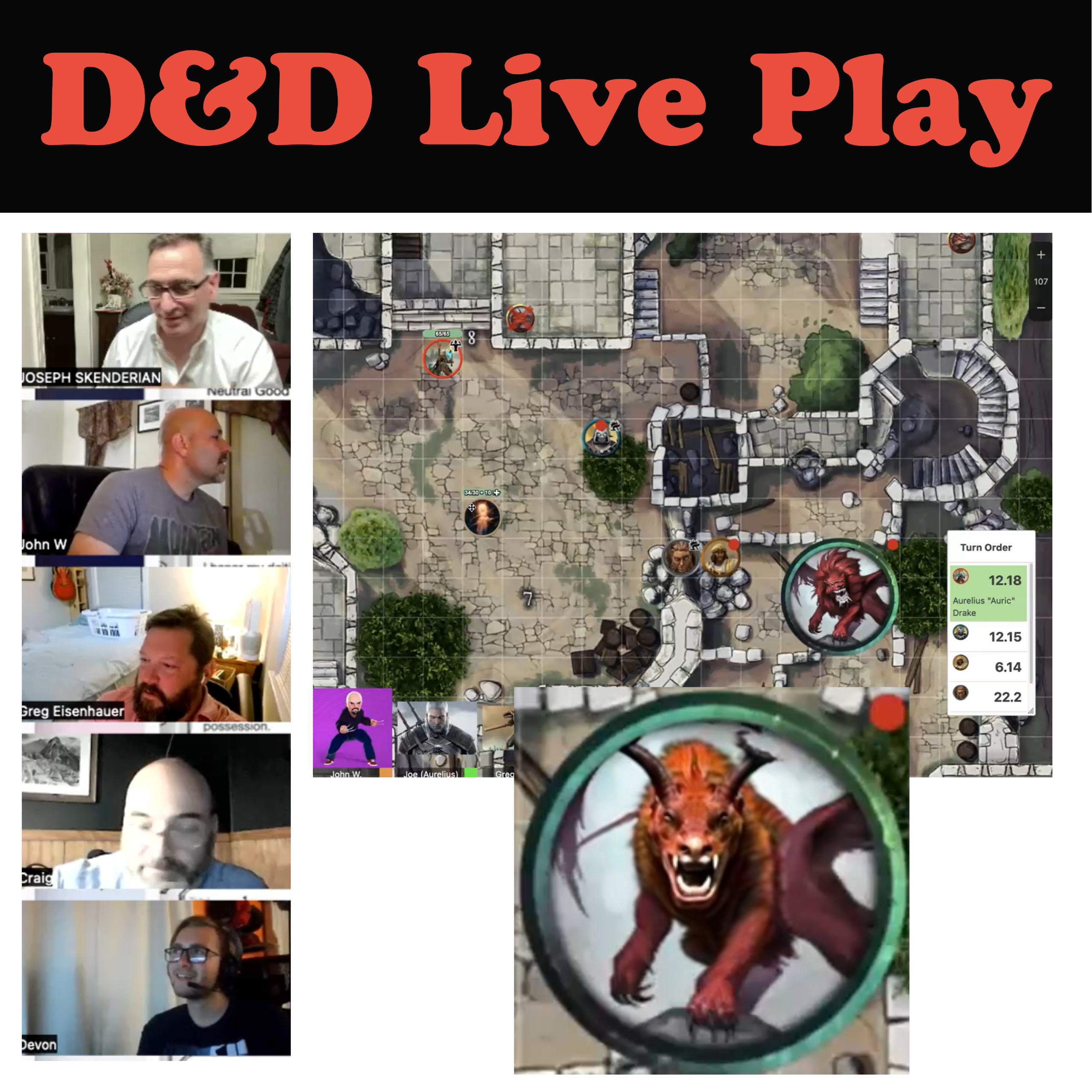 D6G Pip 173: D&D Live Play S10: Manticore Showdown