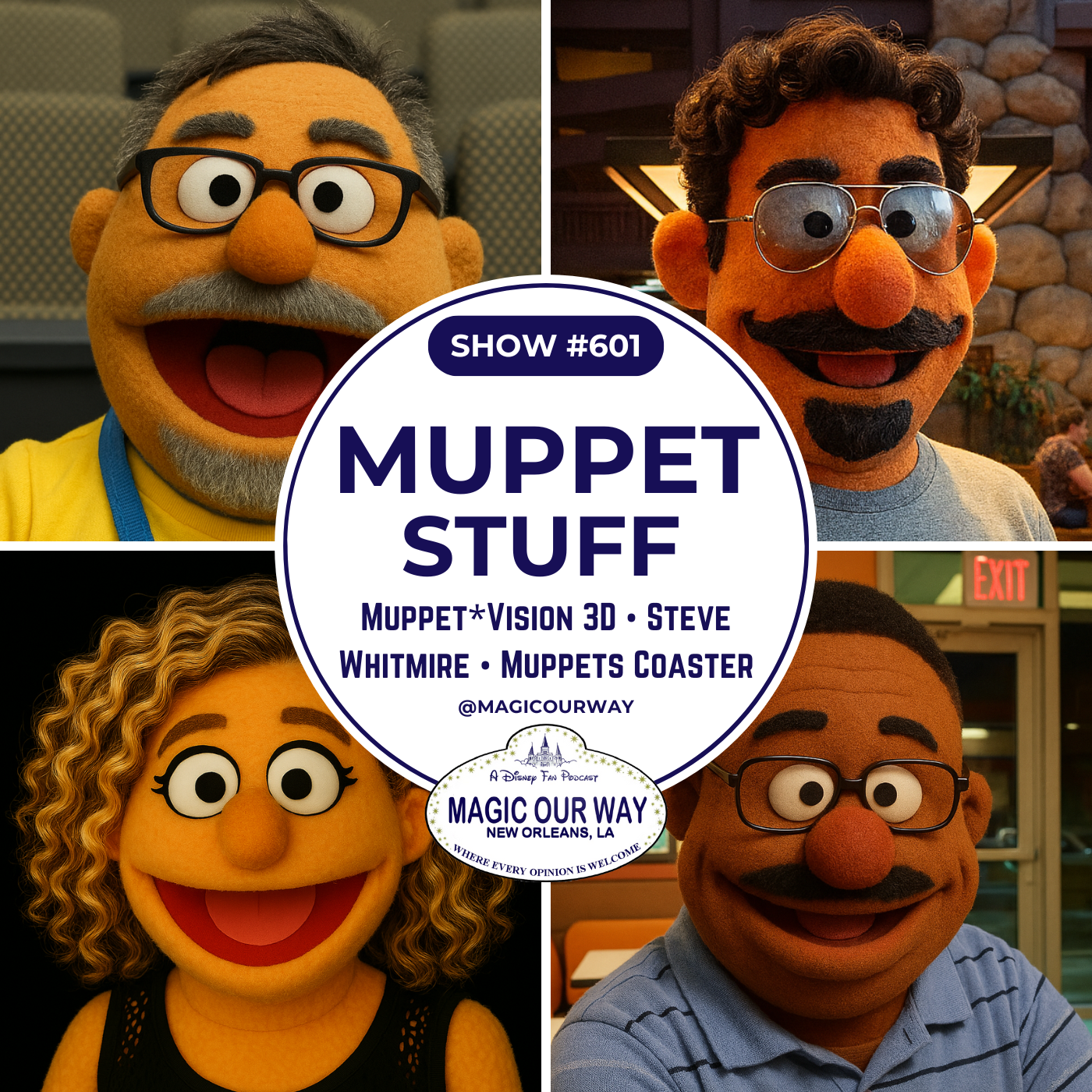 Muppet Stuff: MuppetVision 3D, Steve Whitmire, & Muppets Coaster
