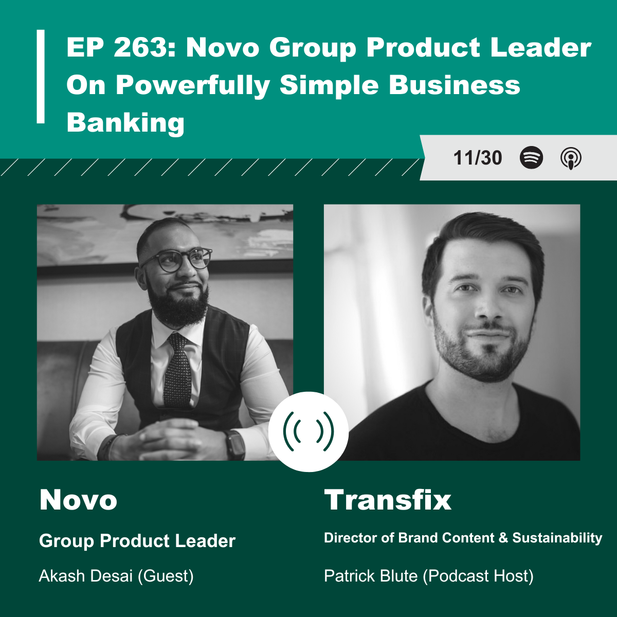 EP 263 - Novo Group Product Leader On Powerfully Simple Business Banking