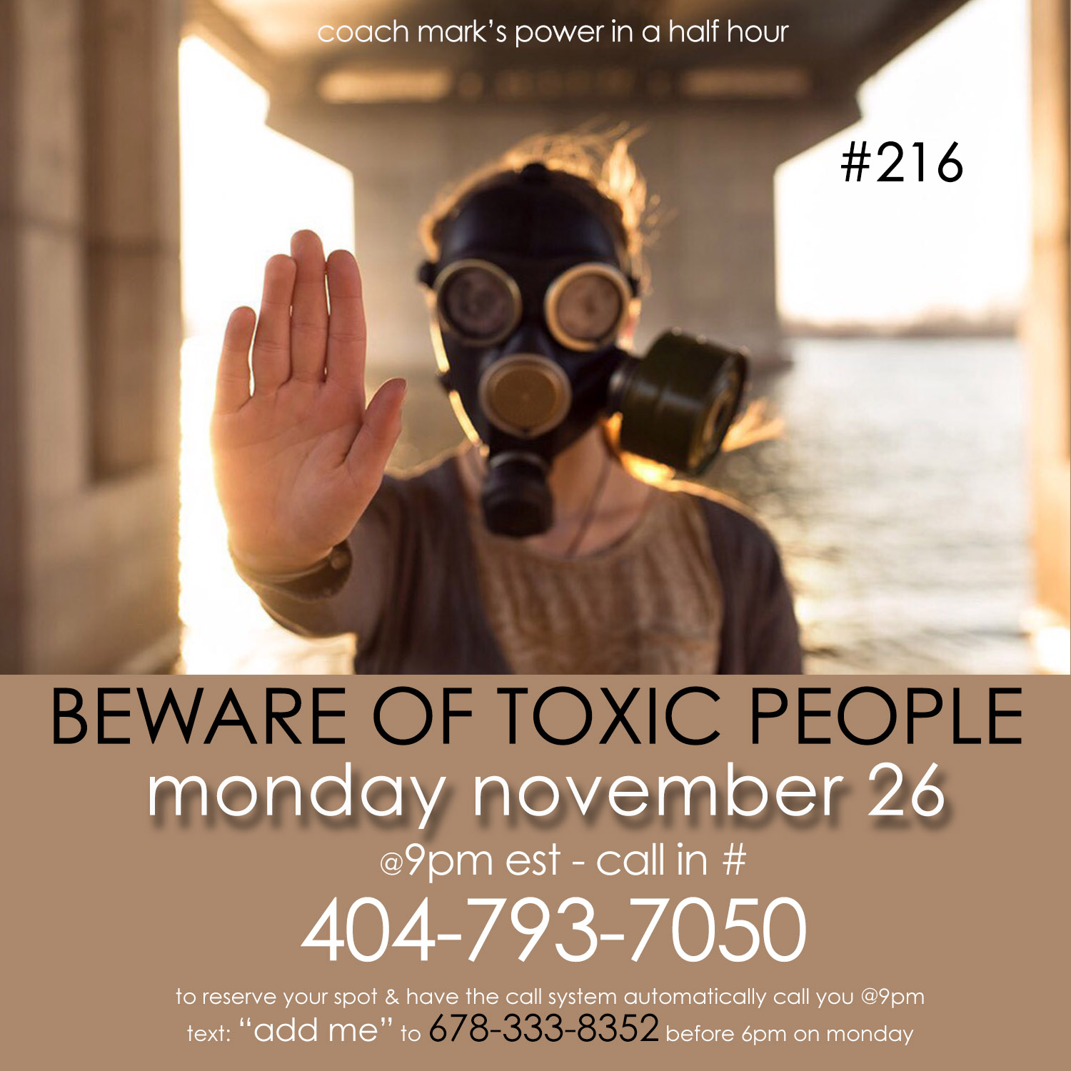 Episode 216: Beware of Toxic People Part 1