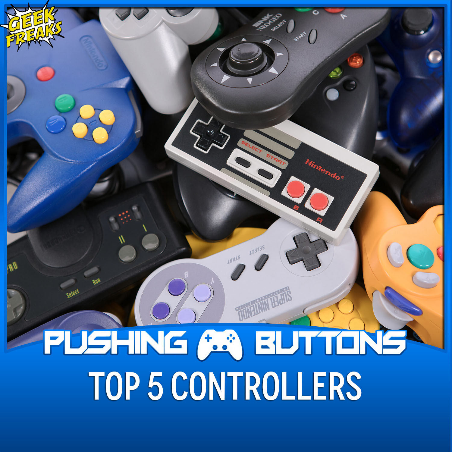 Top 5 Controllers and Upcoming Games - Pushing Buttons