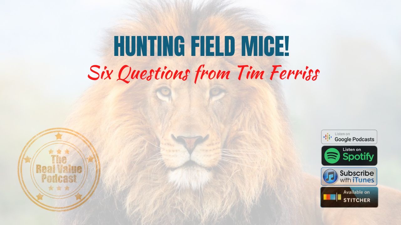 Are You Hunting Field Mice?