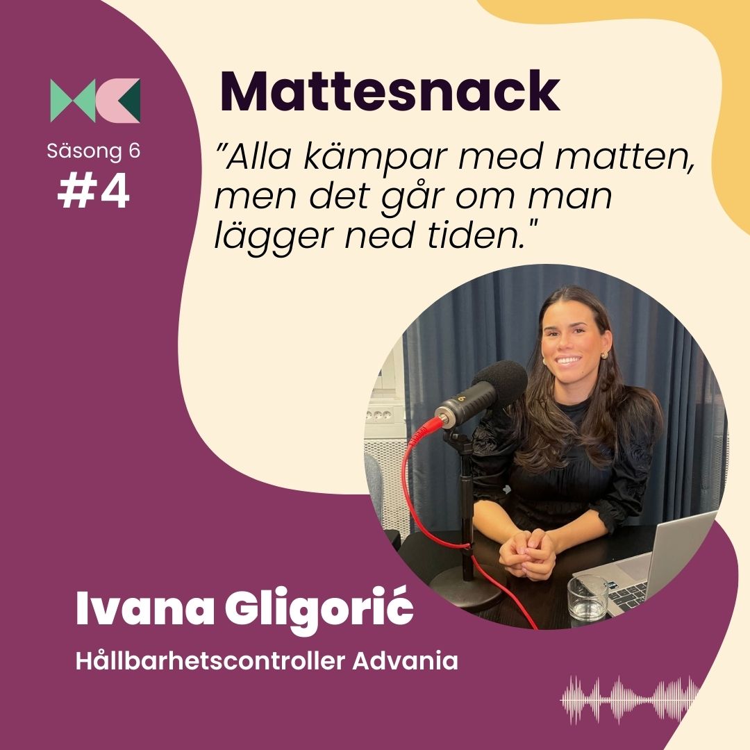 6-4 Ivana Gligorić- hållbarhetscontroller på Advania 6-4 Ivana Gligorić- hållbarhetscontroller på Advania