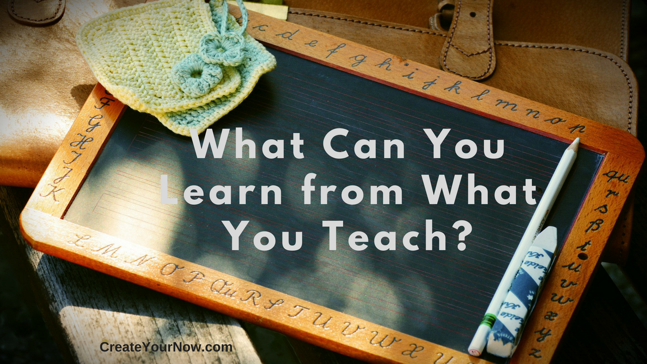 856 What Can You Learn from What You Teach?