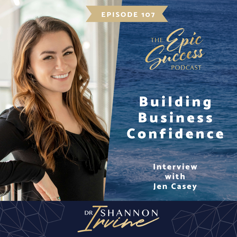 Epic Success with Dr Shannon Irvine