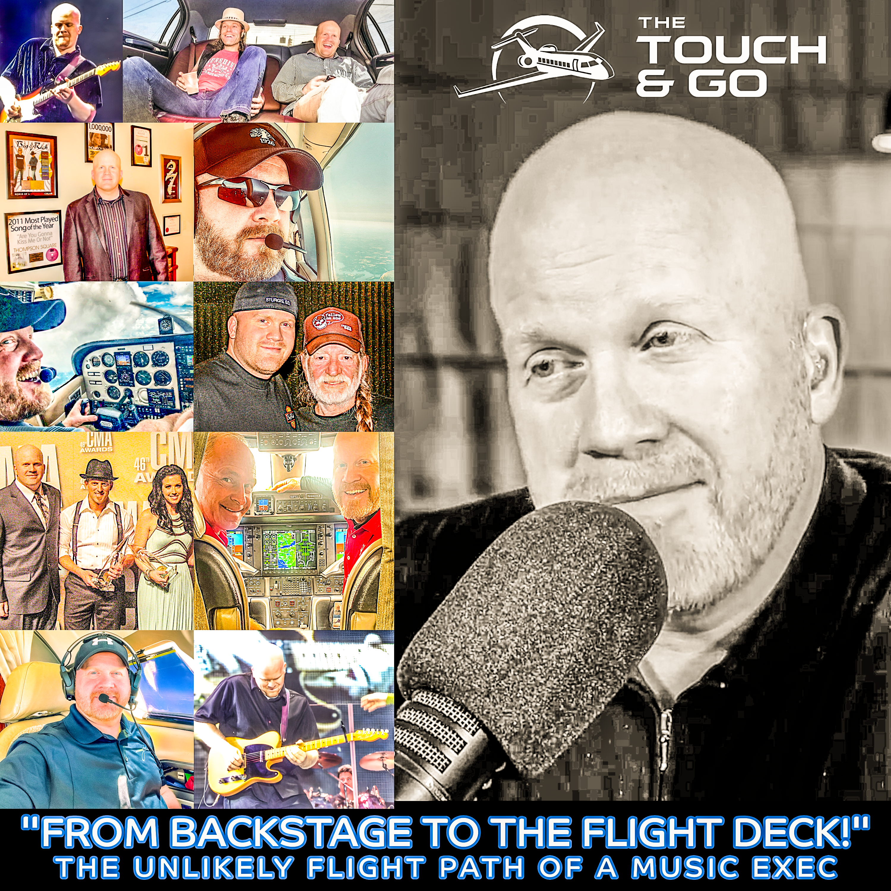 From Backstage To The Flight Deck: The Unlikely Flight Path of a Music Exec