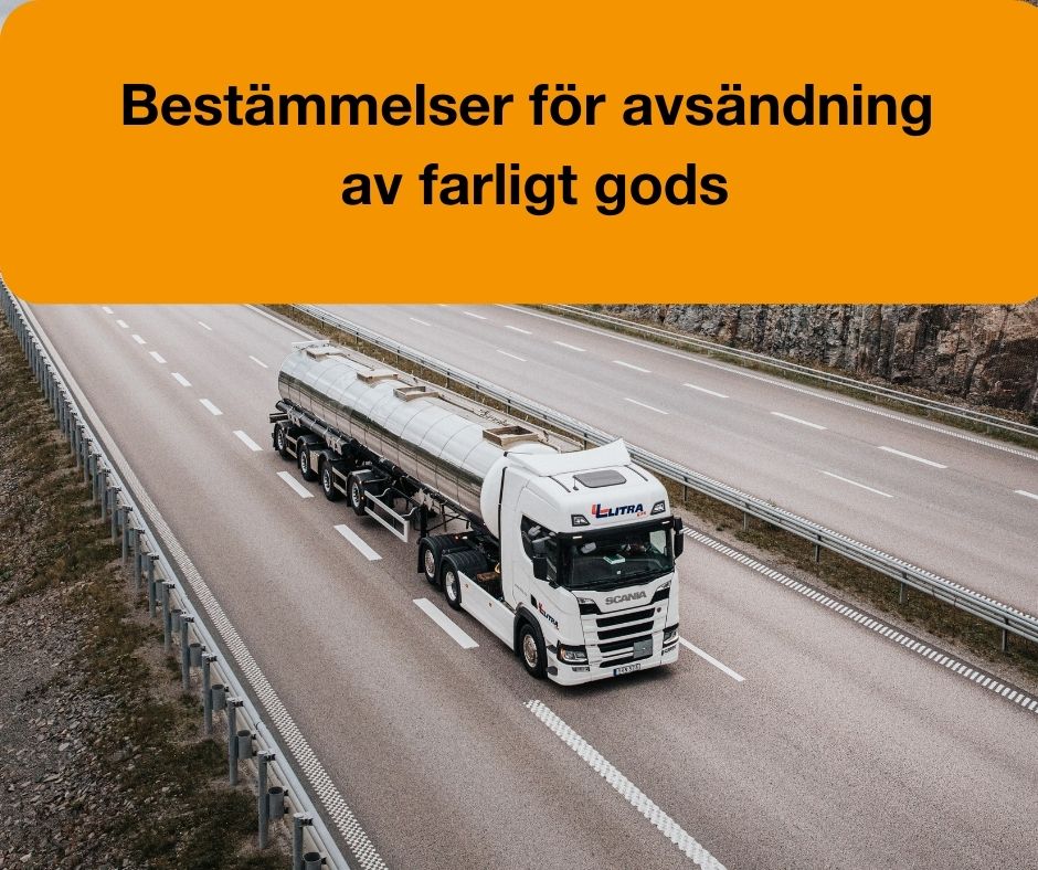 Bestämmelser om avsändning av farligt gods