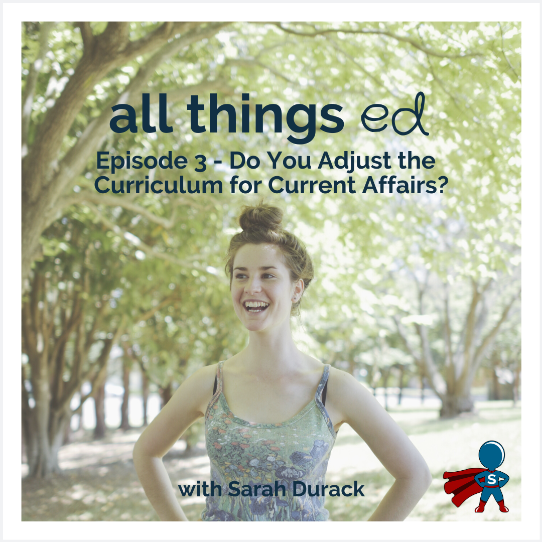 3: Do You Adjust the Curriculum for Current Affairs?