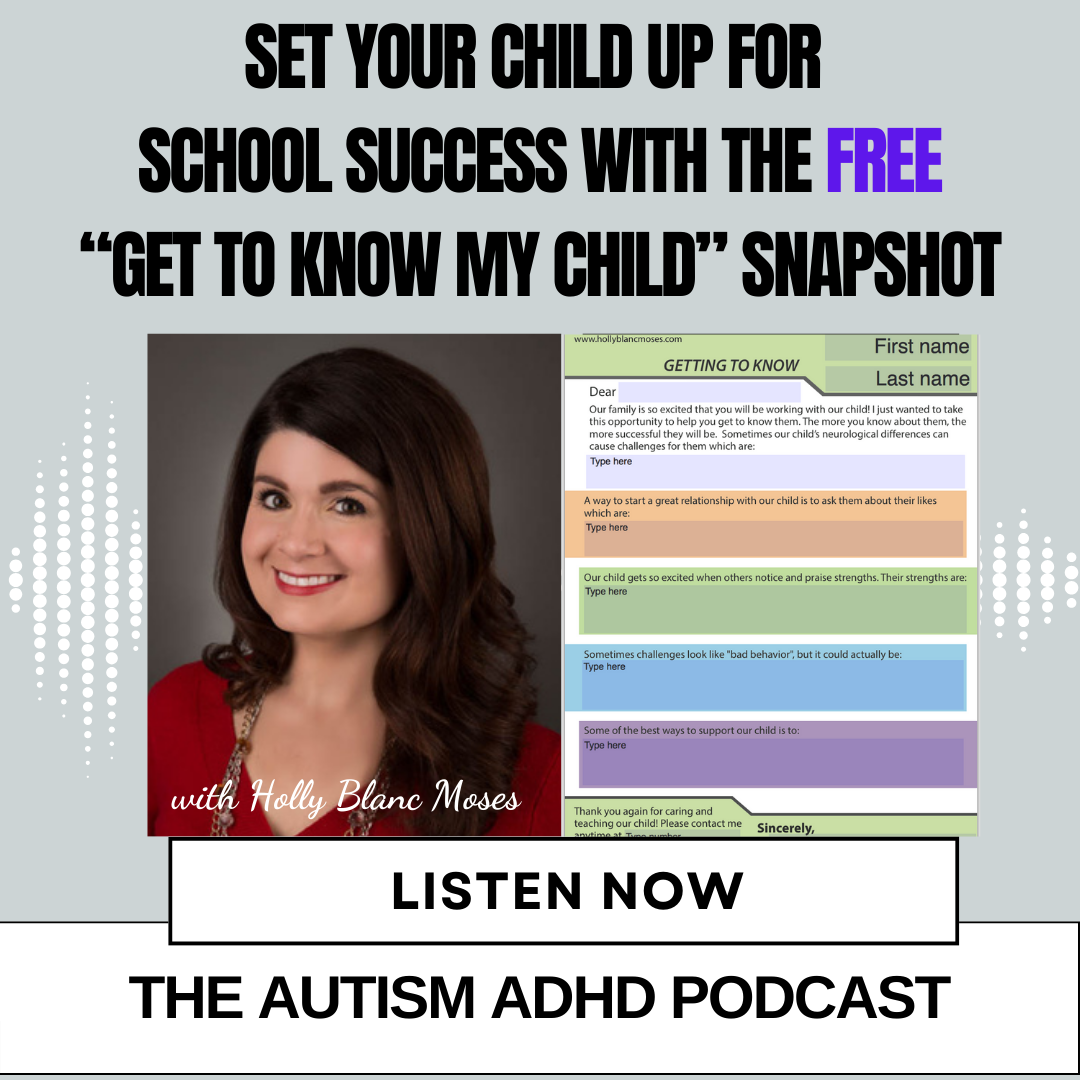 FREE RESOURCE to Increase Understanding & Support for Autistic & ADHD Students