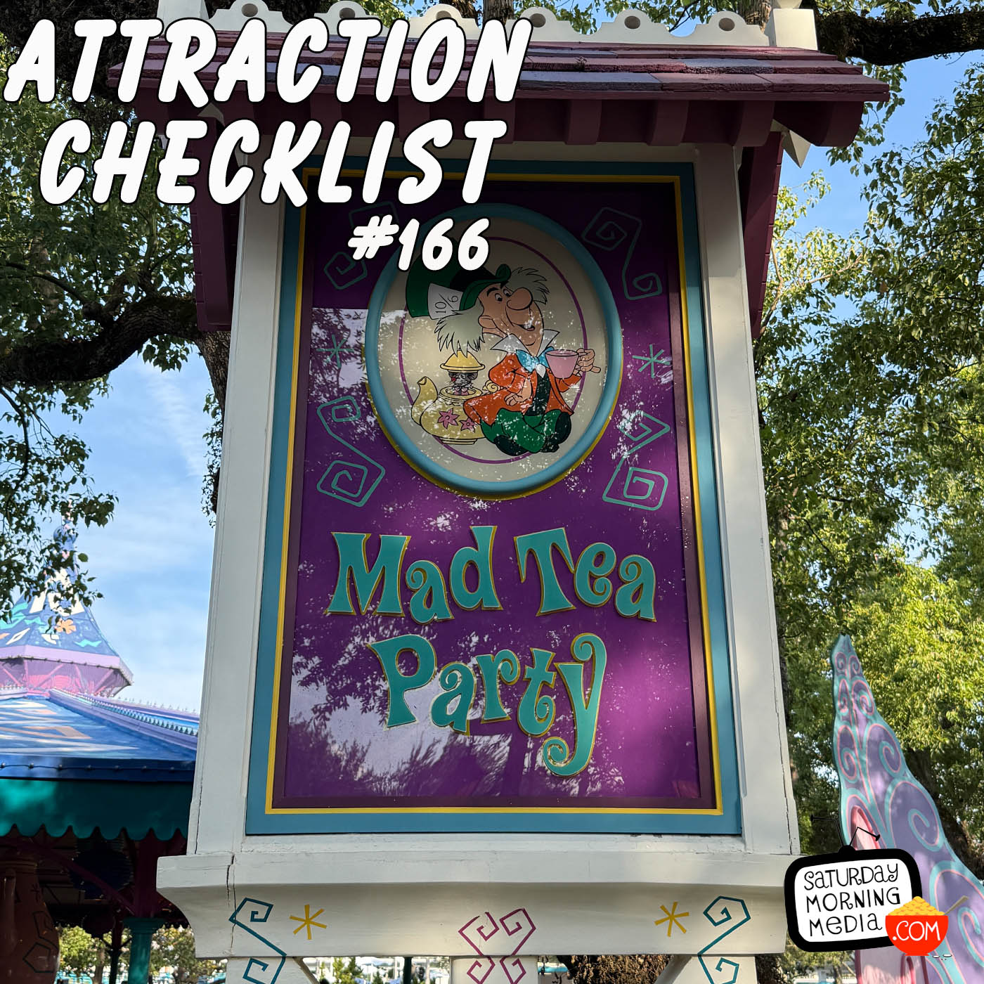 166 - Mad Tea Party - Magic Kingdom - Walt Disney World