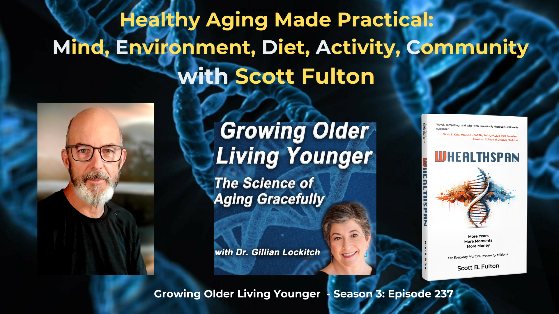Growing Older Living Younger: About longevity, wellness, healthspan,