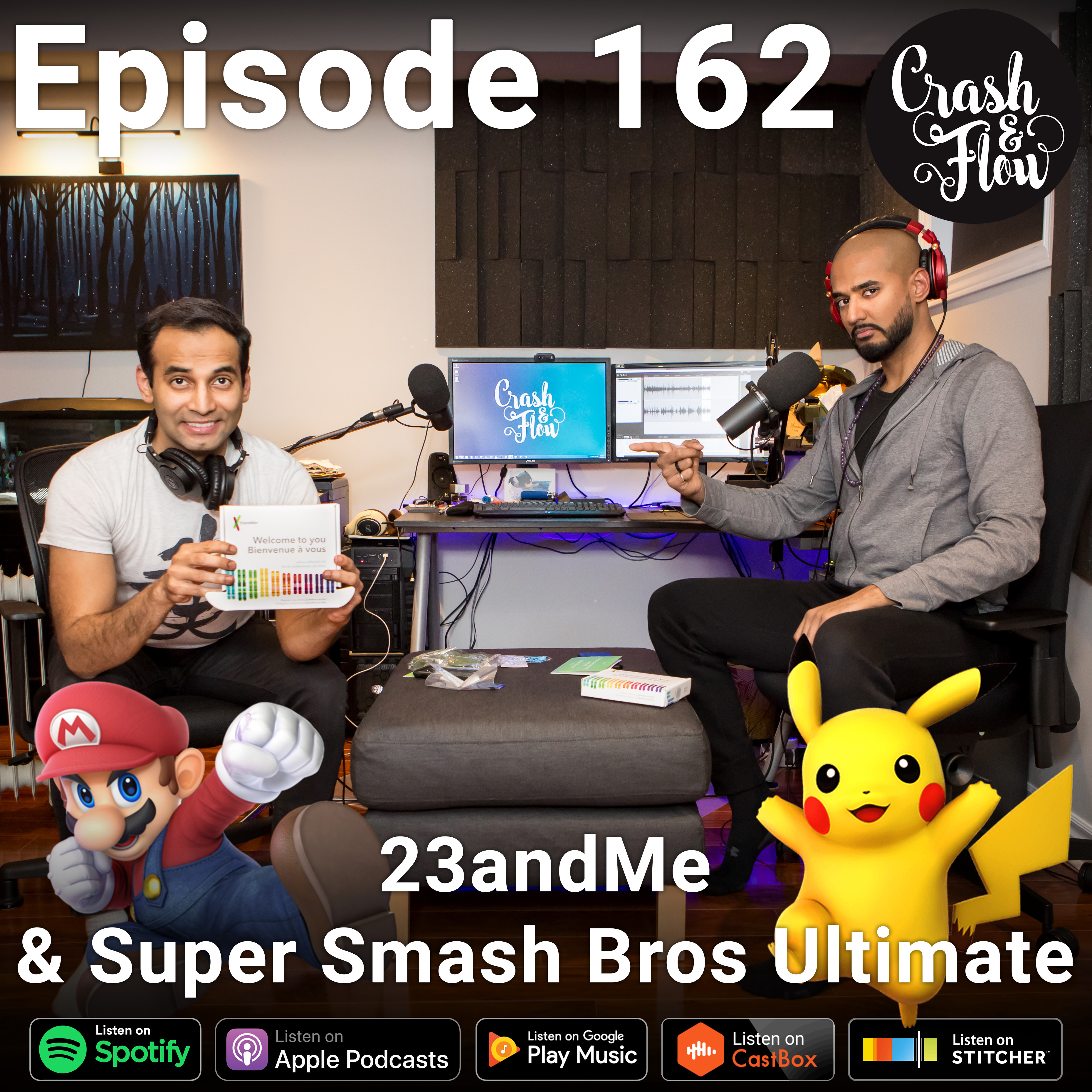 Episode 162 - 23andMe & Super Smash Bros Ultimate episode artwork