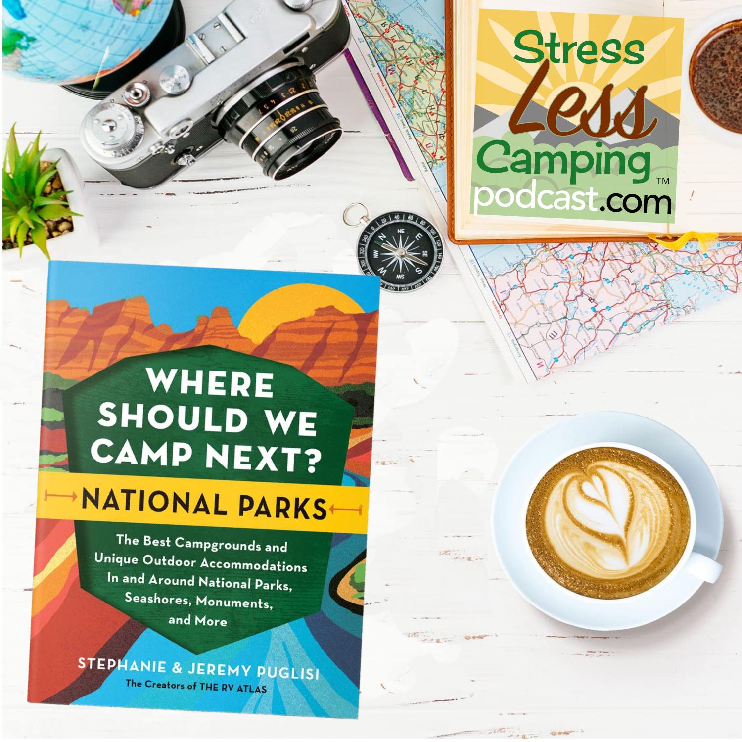 Author, podcaster and camper Jeremy Puglisi and his new book Where Should We Camp Next