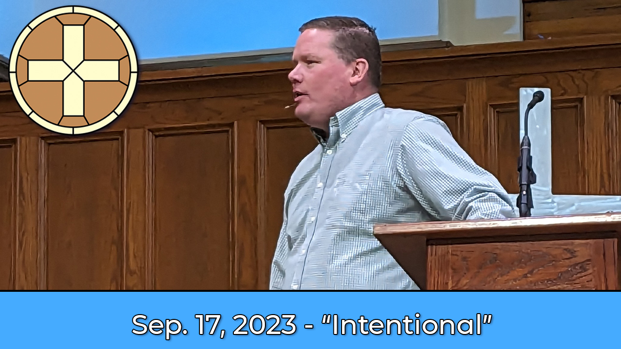 Imperfect Disciples: Intentional