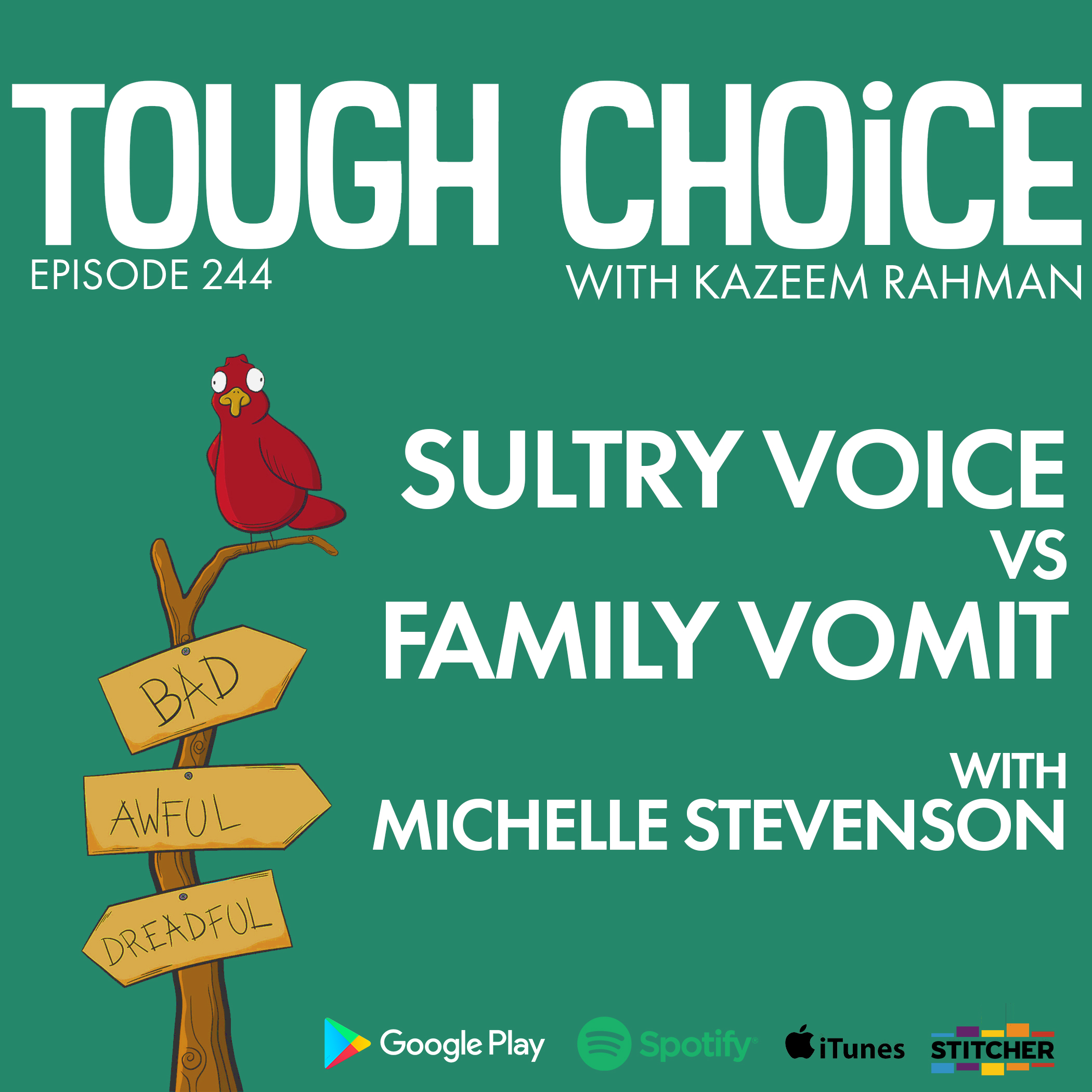 Sultry Voice VS Family Vomit with Michelle Stevenson