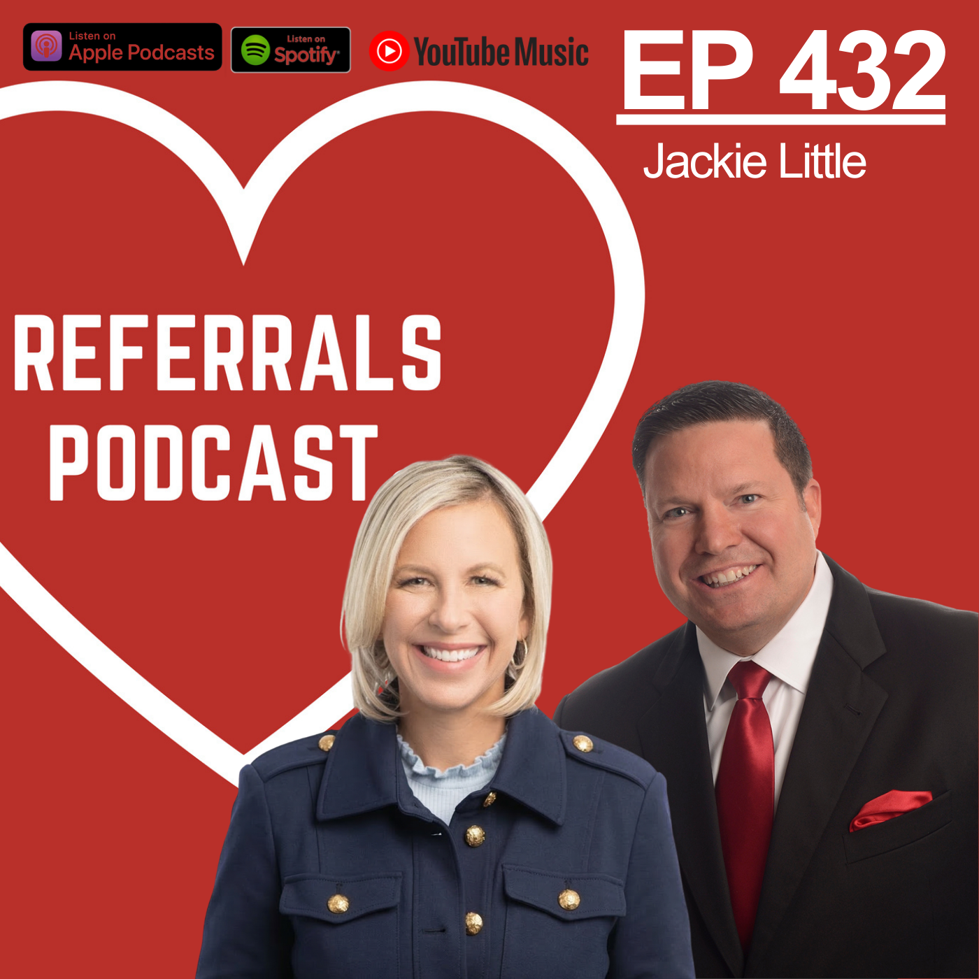 432 Law of the Lid: How to Increase Your Real Estate Referrals with Events with Michael J Maher and Jackie Little