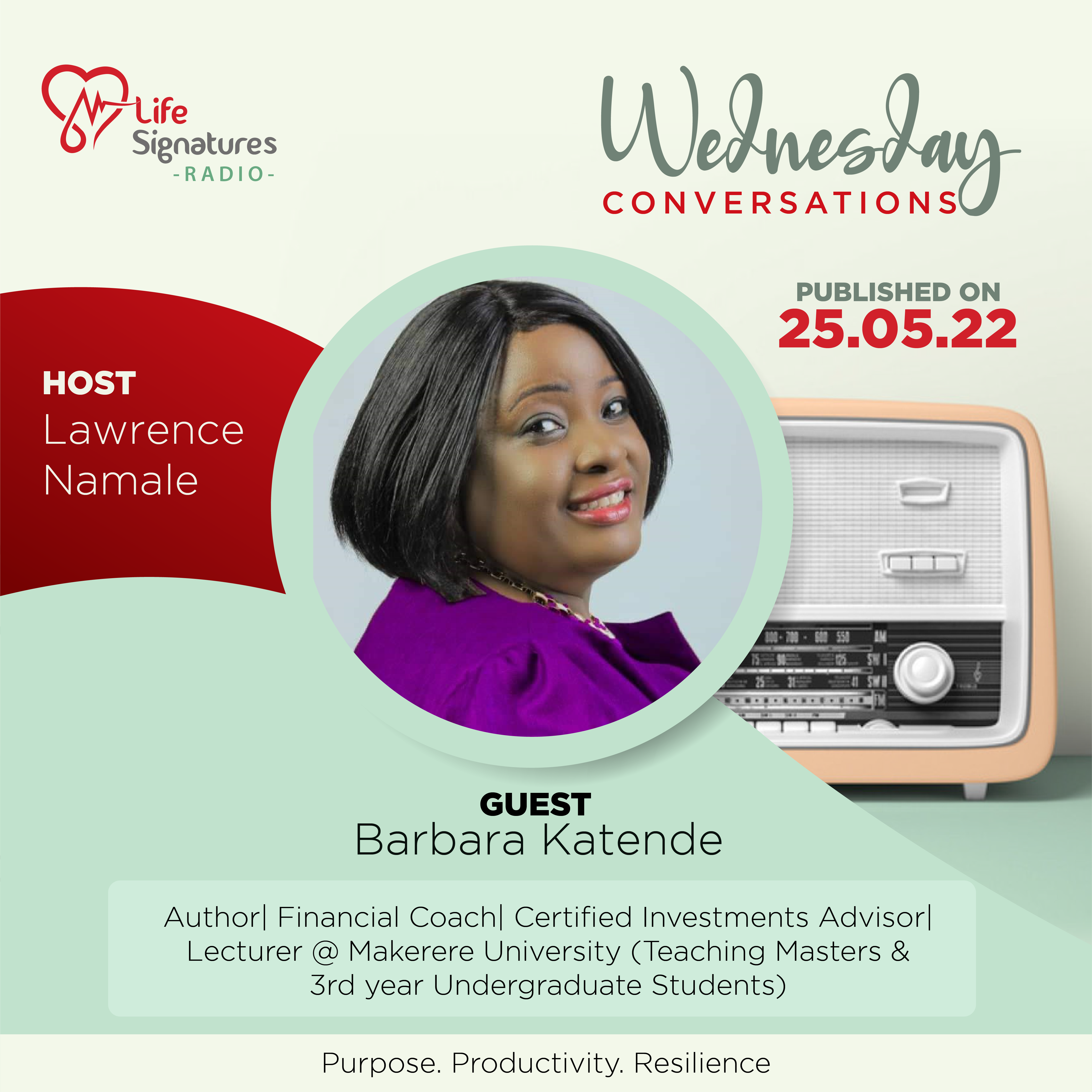 🎉 New #Podcast!1076. Barbara Katende. Practical Steps Salary Earners Can Use To Get Financially Independent