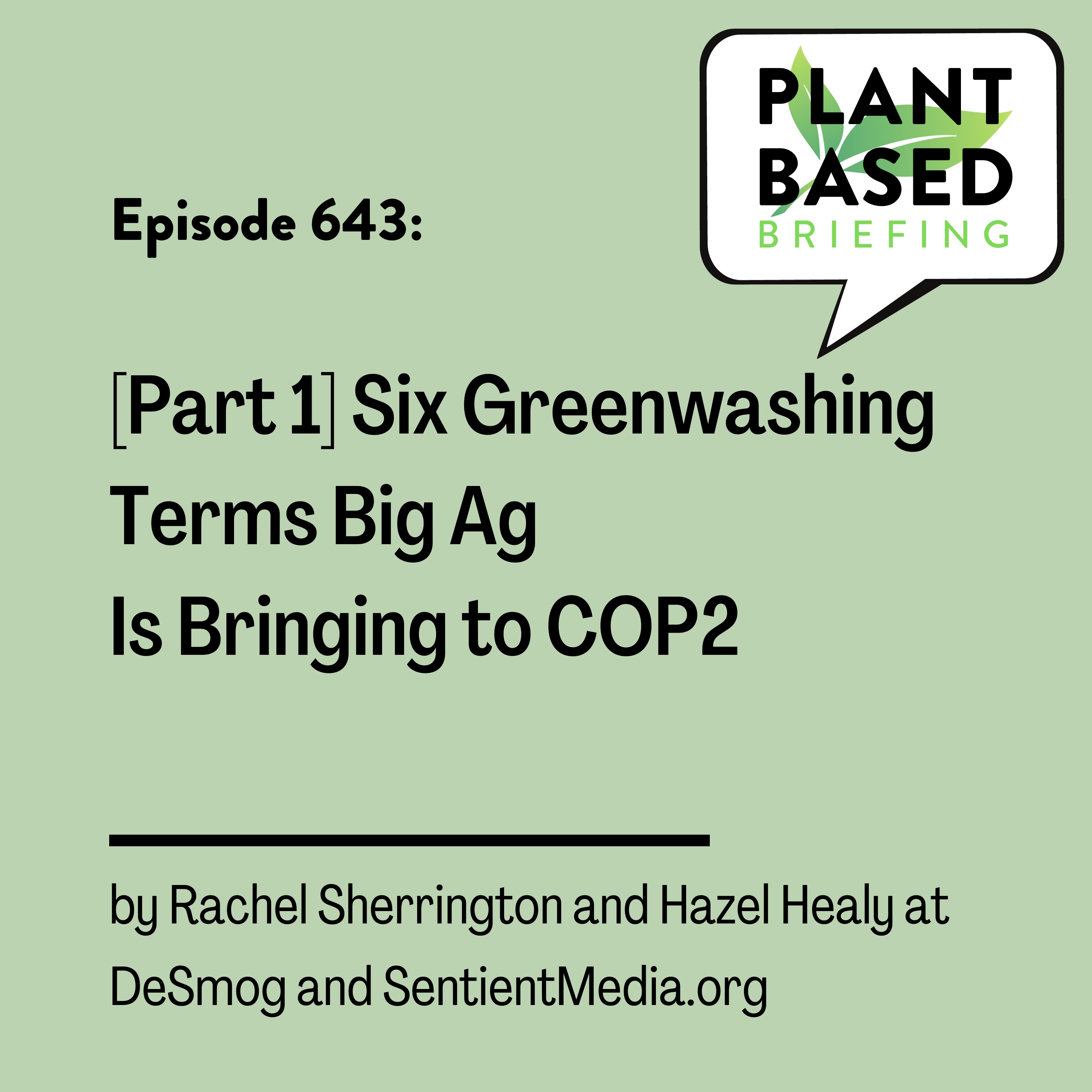 Plant Based Briefing