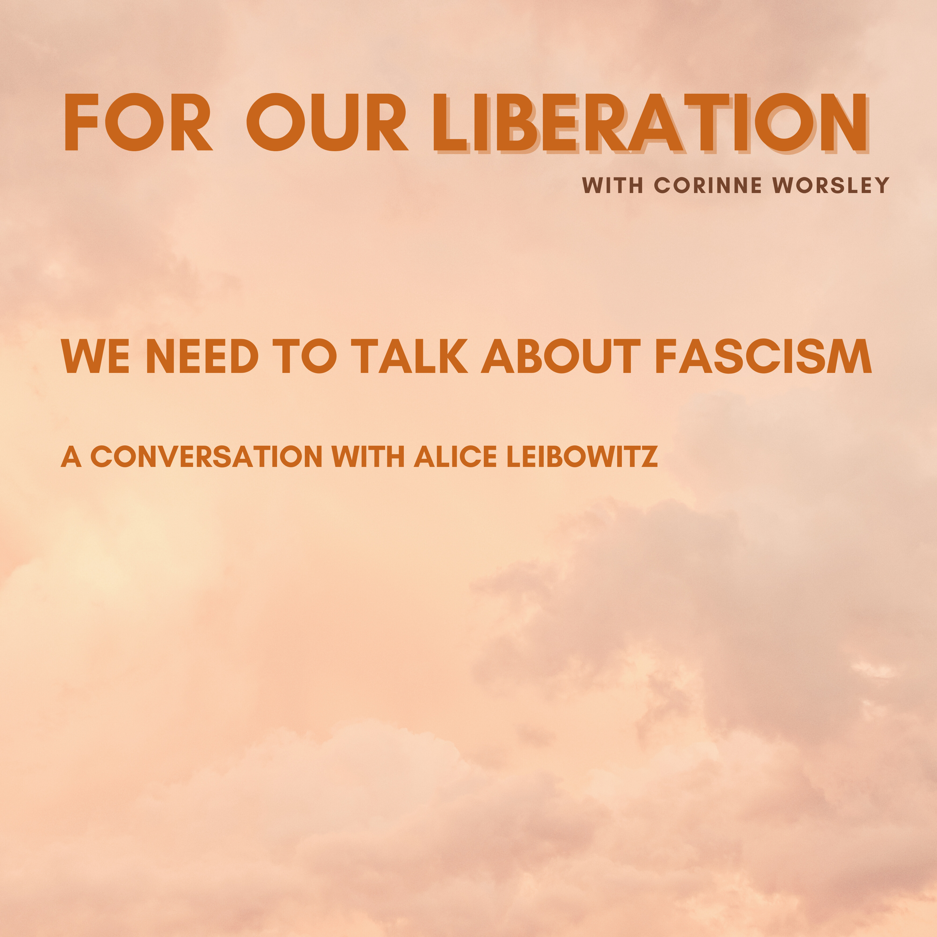 For our liberation