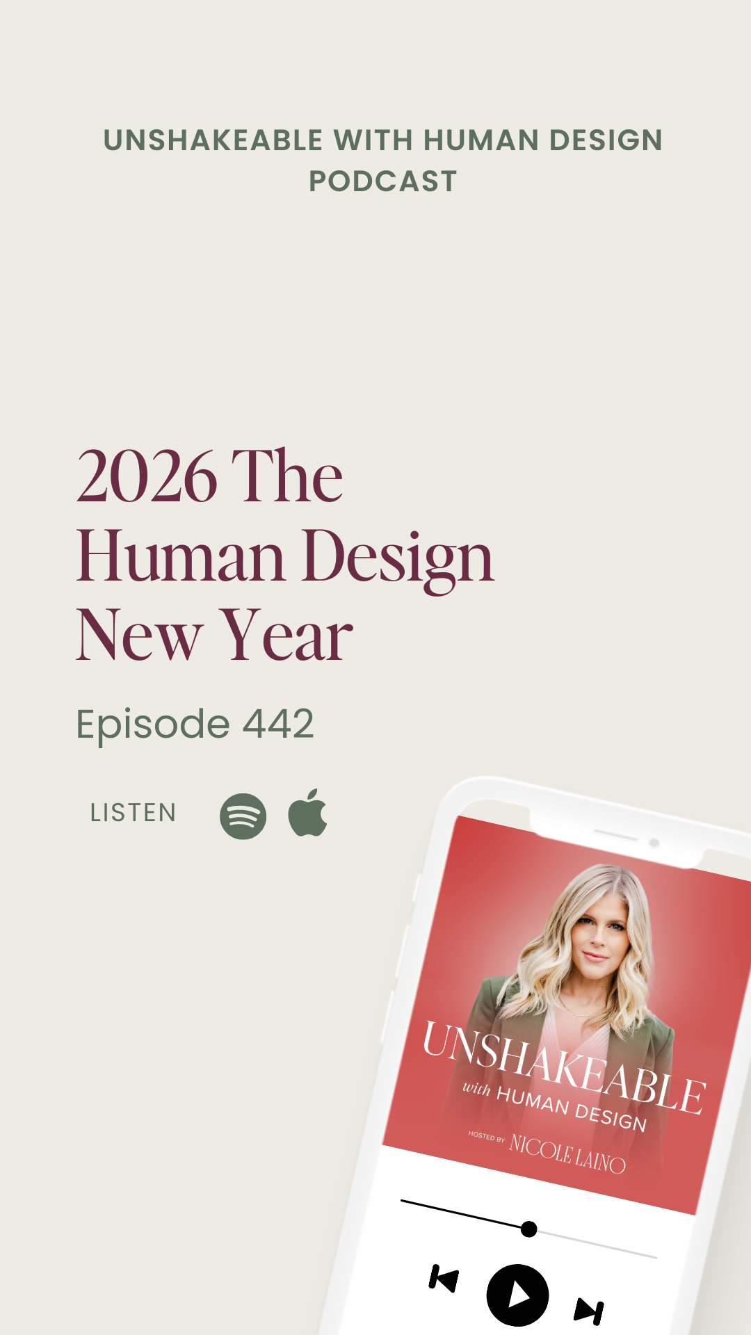 442: 2026 The Human Design New Year