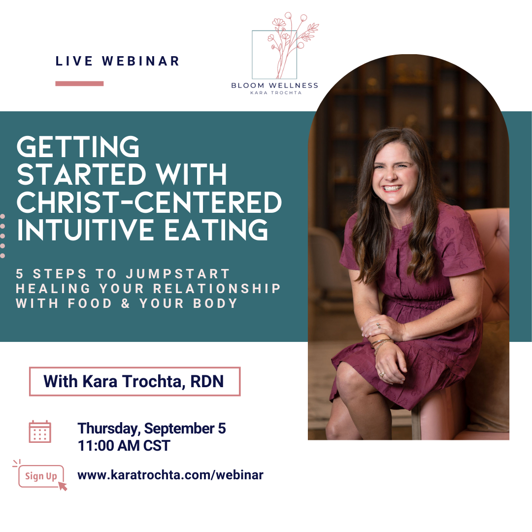 Nourished to Bloom⏐Christ Centered Intuitive Eating, Food Freedom & Body Confidence for Catholic & Christian Moms