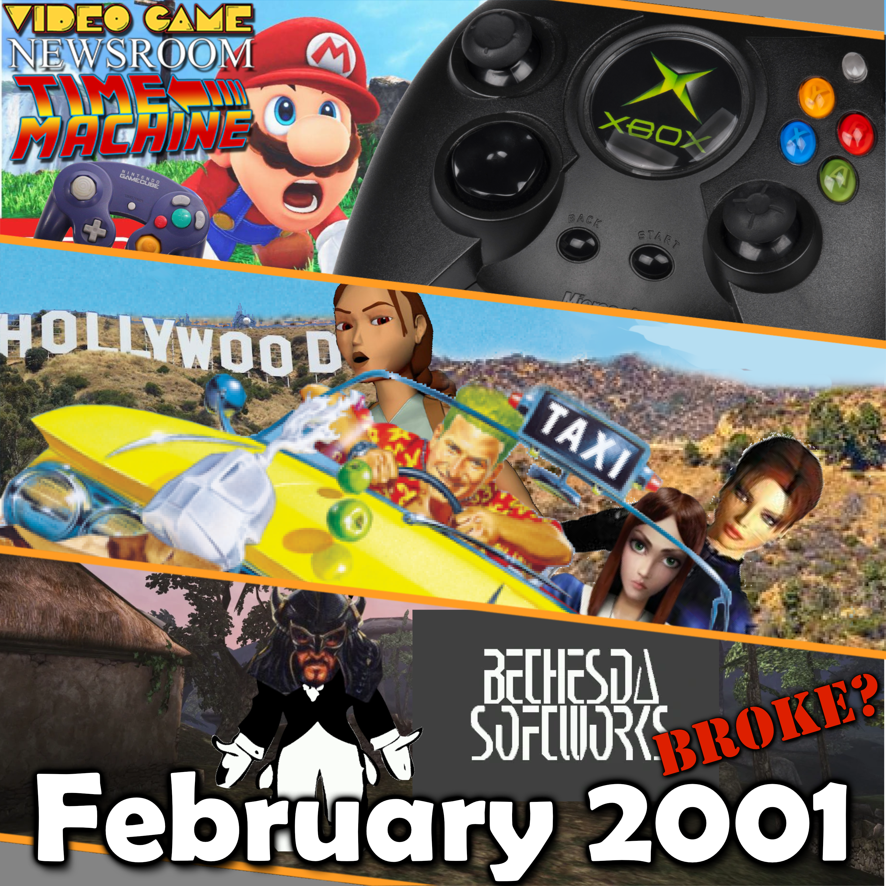 Video Game Newsroom Time Machine