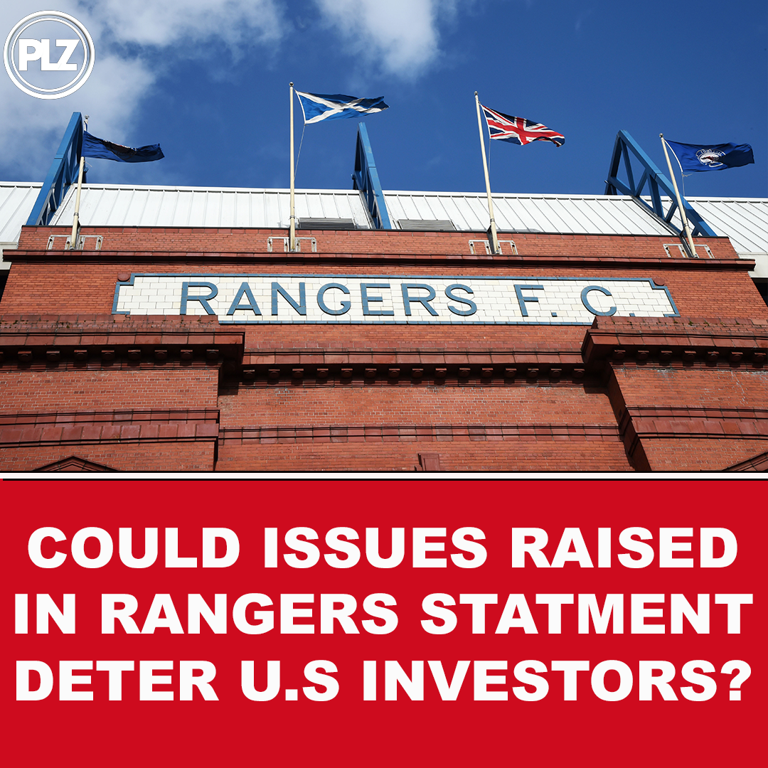 Will Rangers investors be detered by Ibrox statement? I The Journos