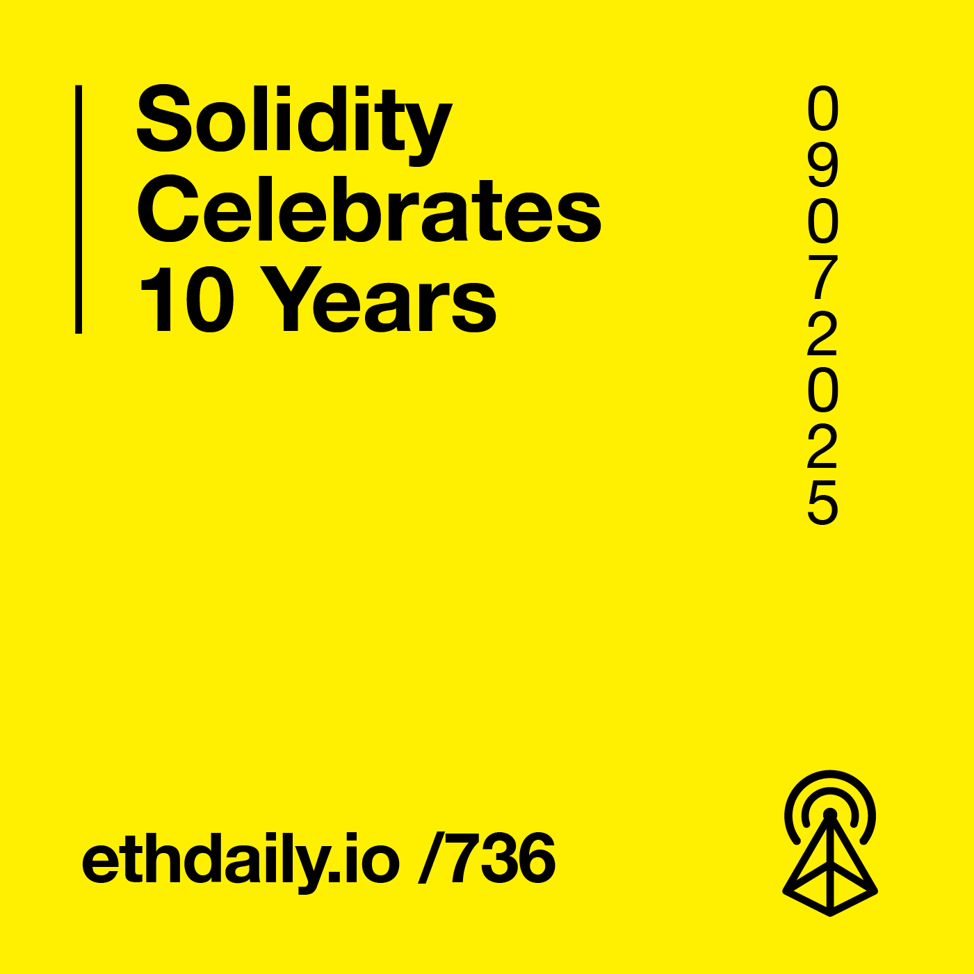 Solidity Celebrates 10 Years