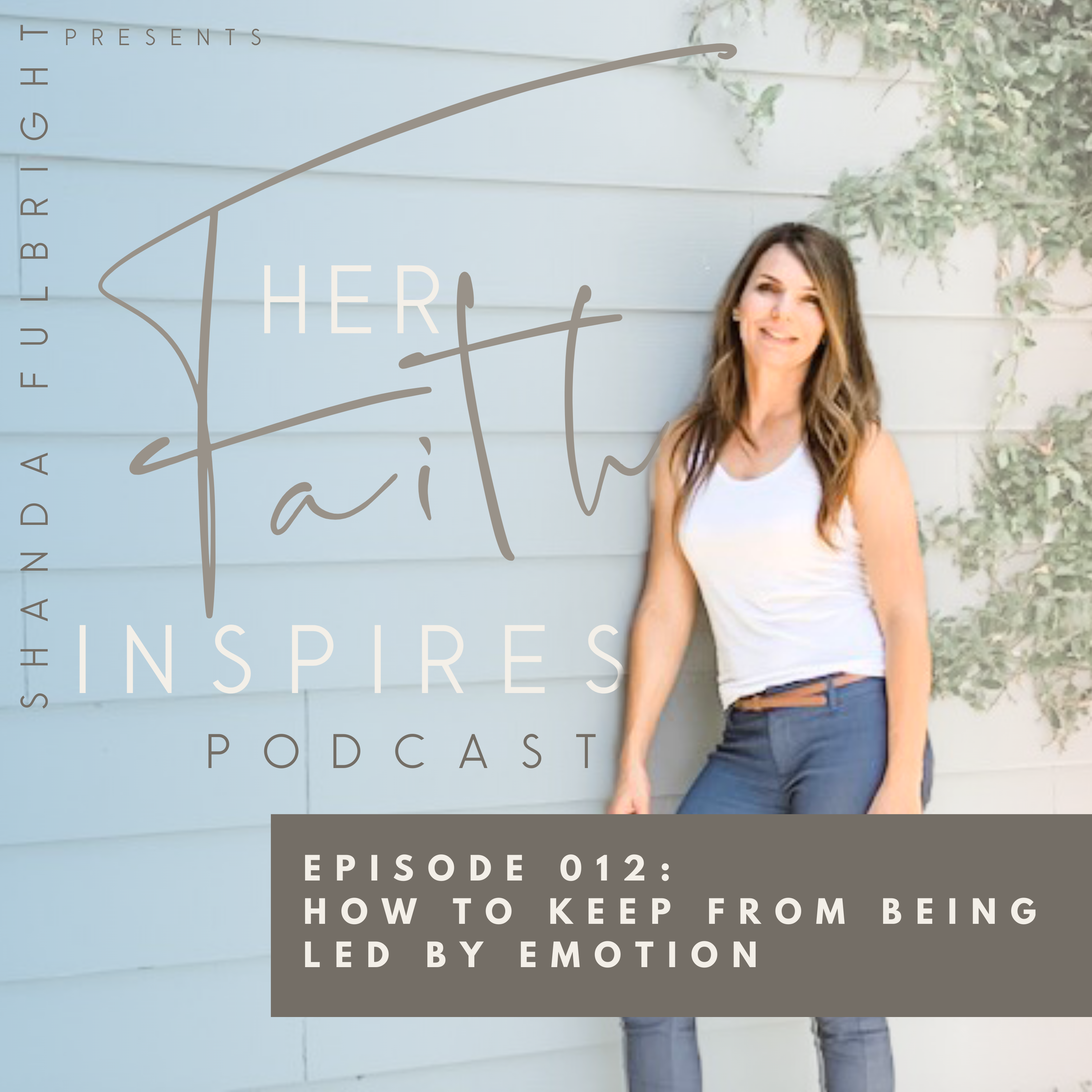 How to keep from being led by emotion