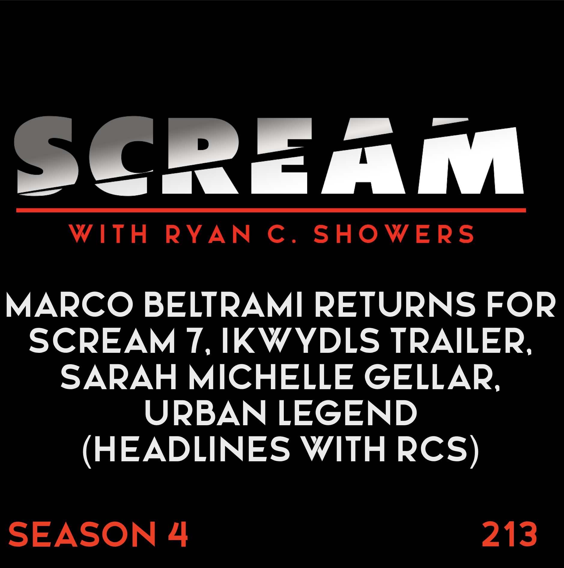 SCREAM with Ryan C. Showers