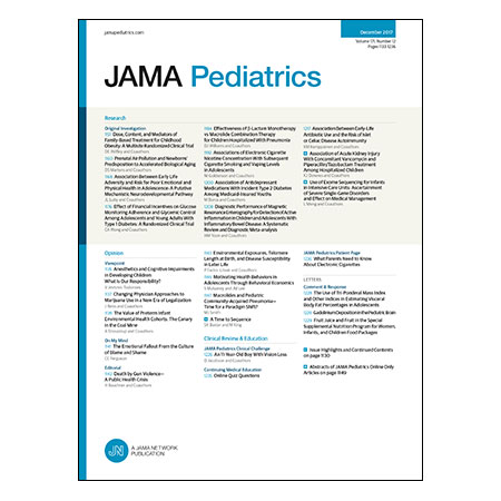 JAMA Pediatrics Editors\' Summary