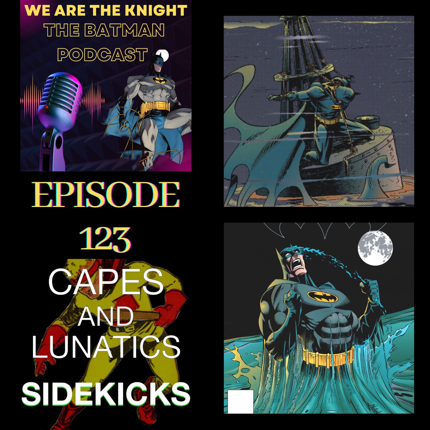 Capes & Lunatics Sidekicks Podcast