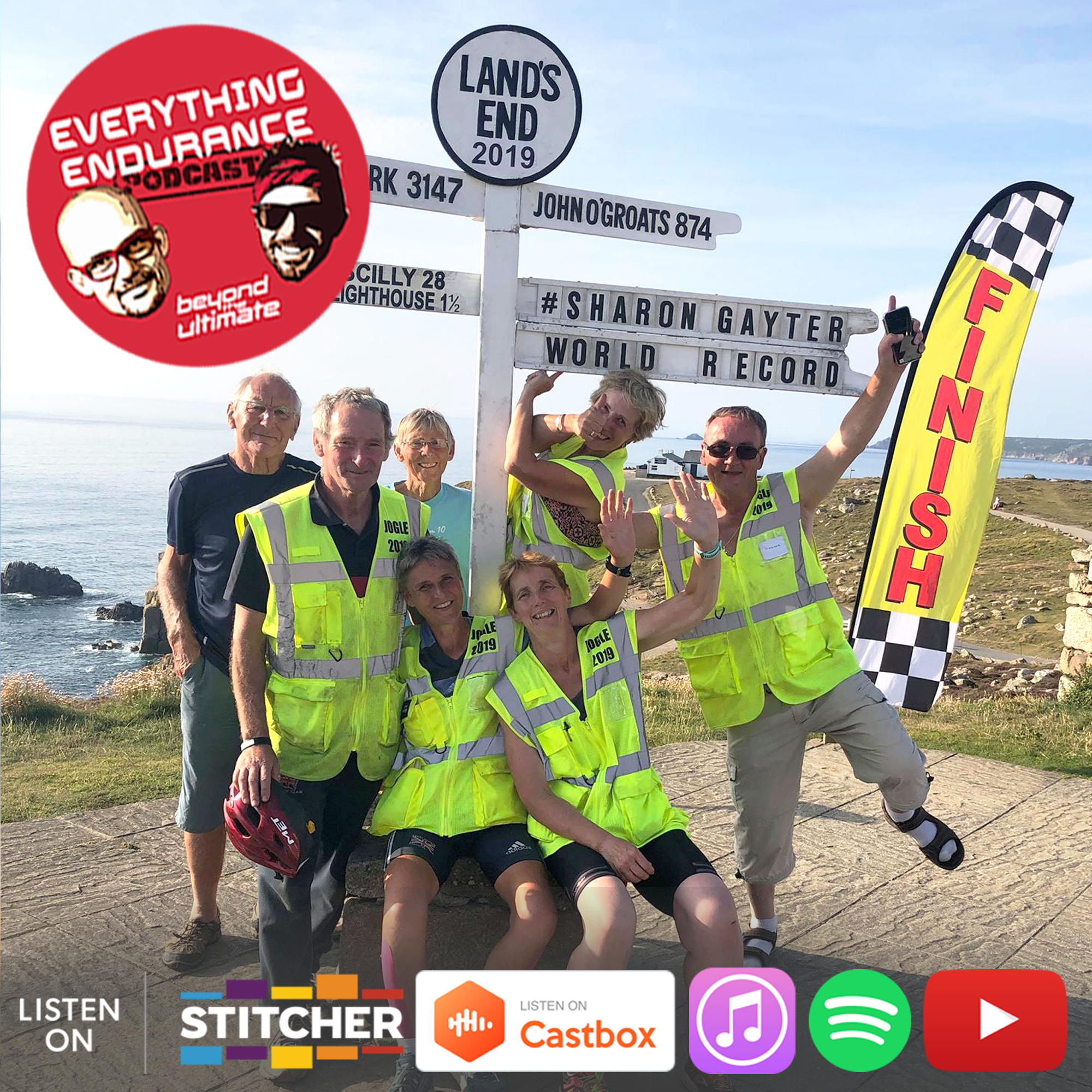 E20. 1,742,927 Steps, Breaking the JOGLE World Record with Sharon Gayter