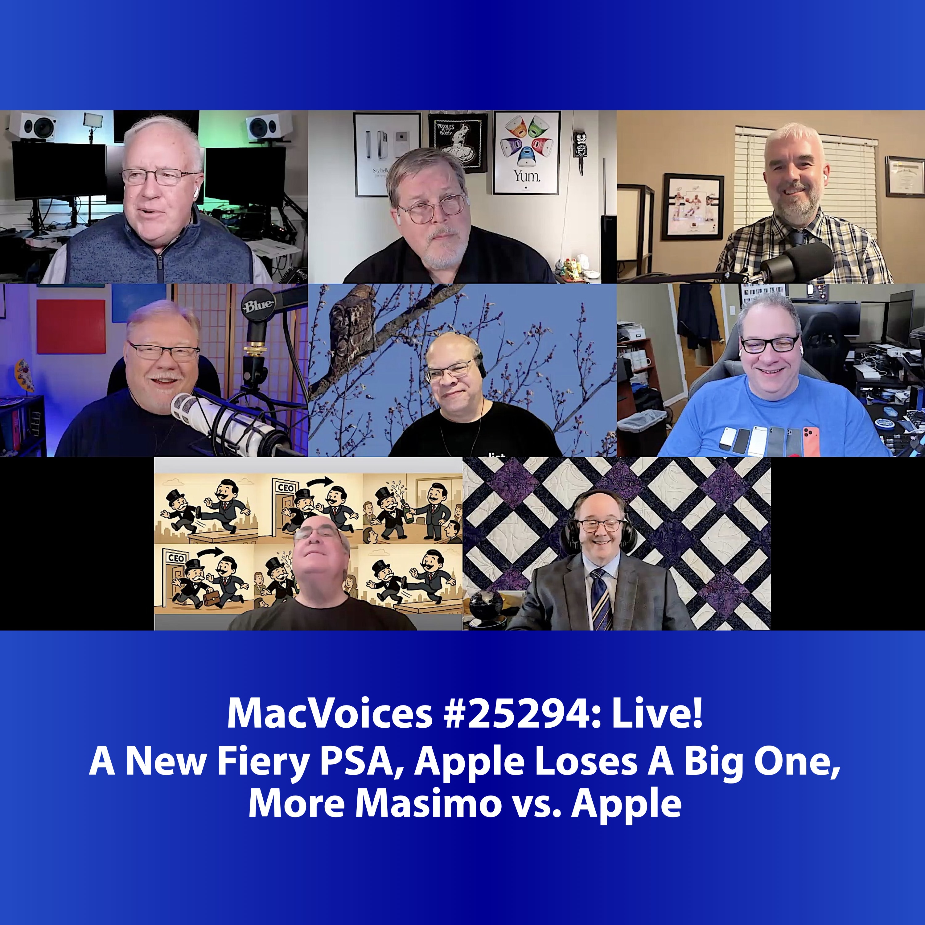 MacVoices #25294: Live! - A New Fiery PSA, Apple Loses A Big One, More Masimo vs. Apple
