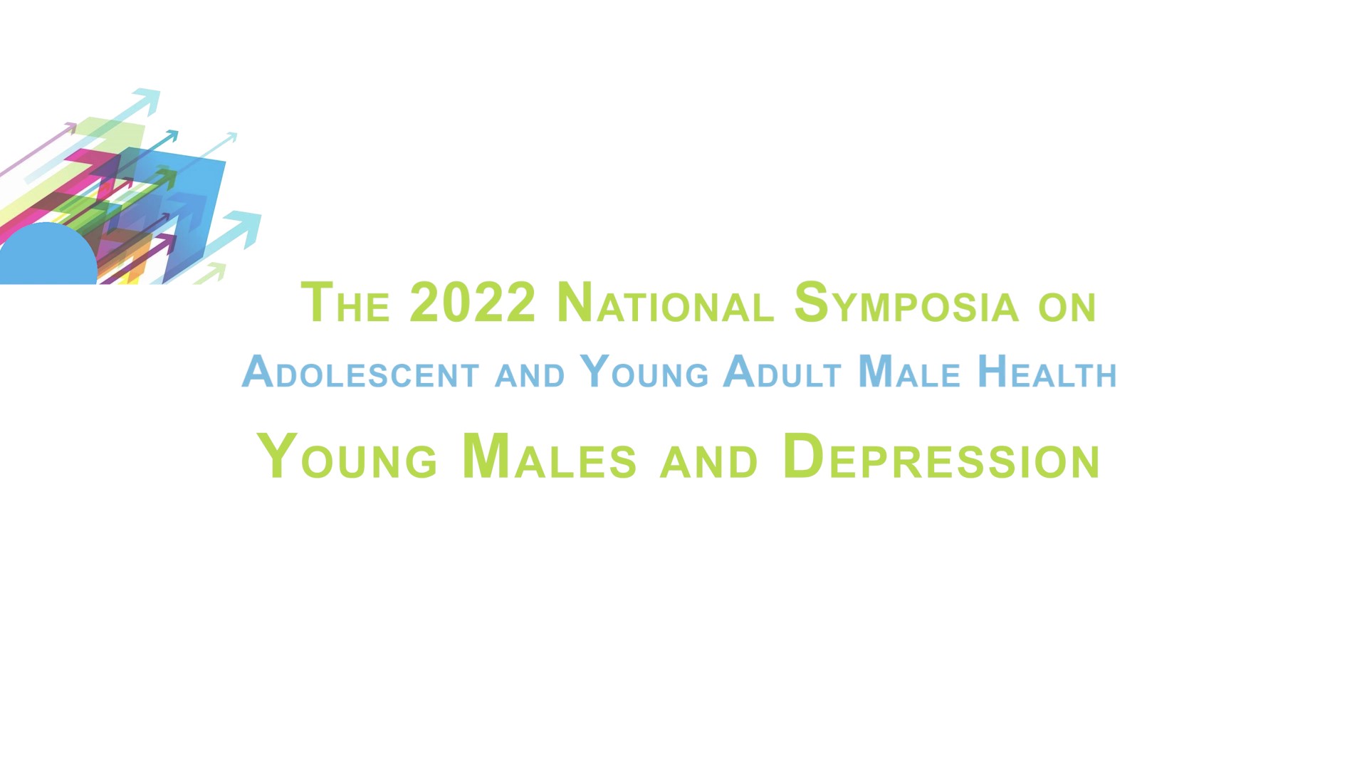 Symposium 3: Young Males and Depression