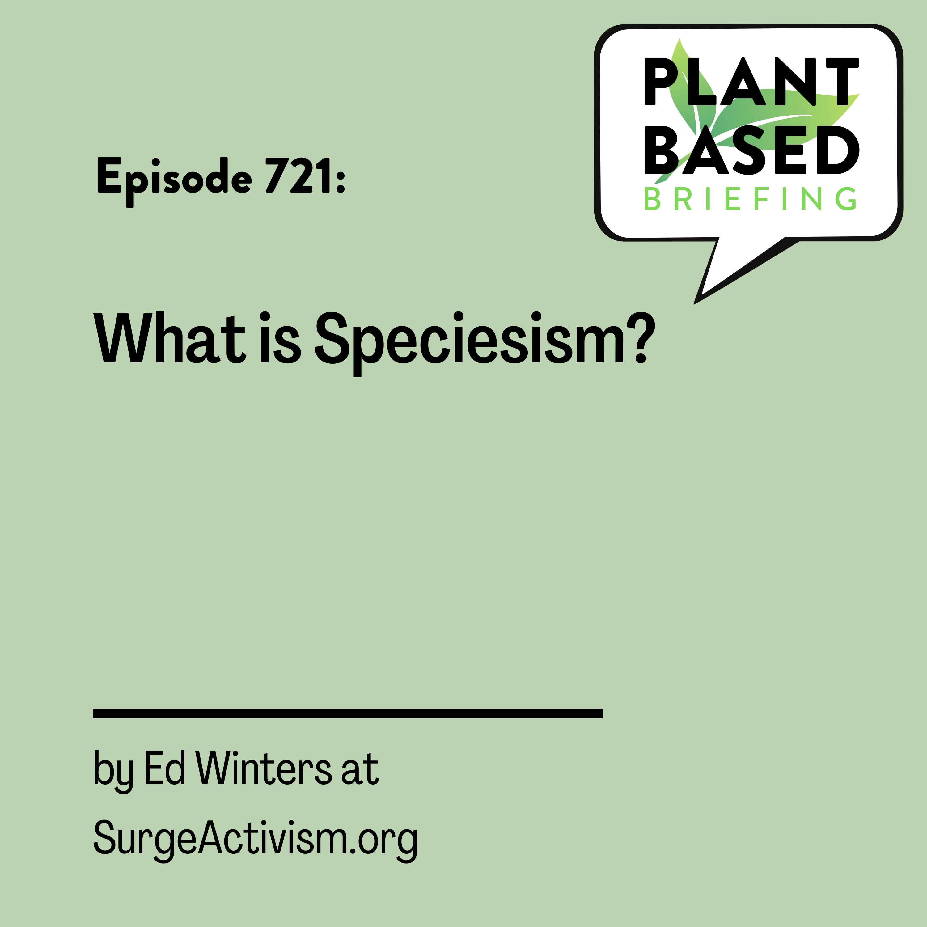 Plant Based Briefing