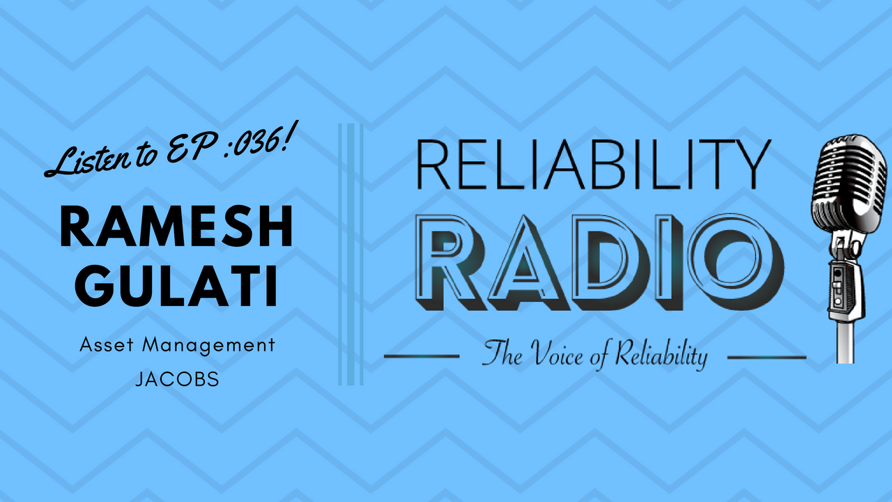 Reliability Radio EP 036: Interview with Mr. Ramesh Gulati
