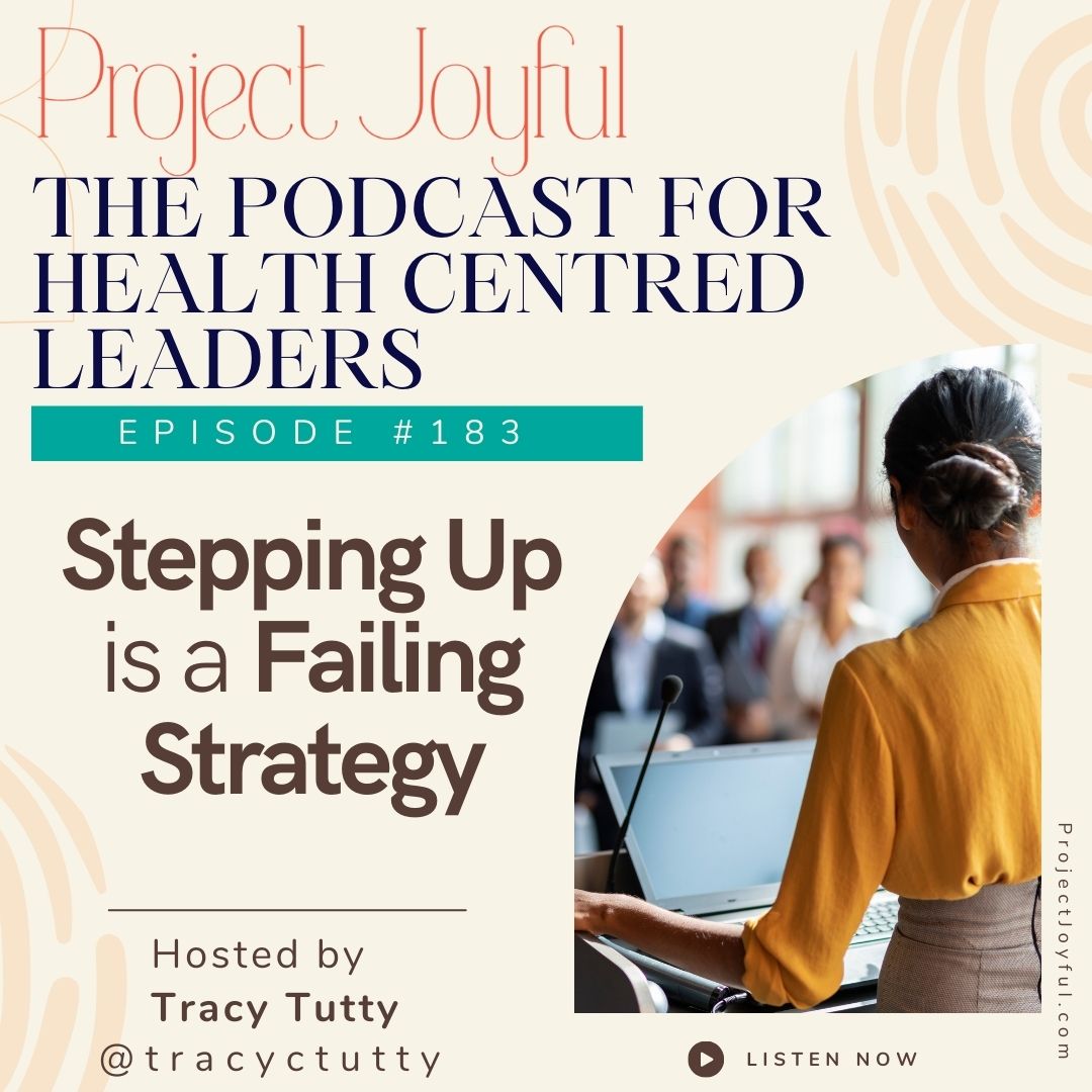 Stepping up is a failing strategy