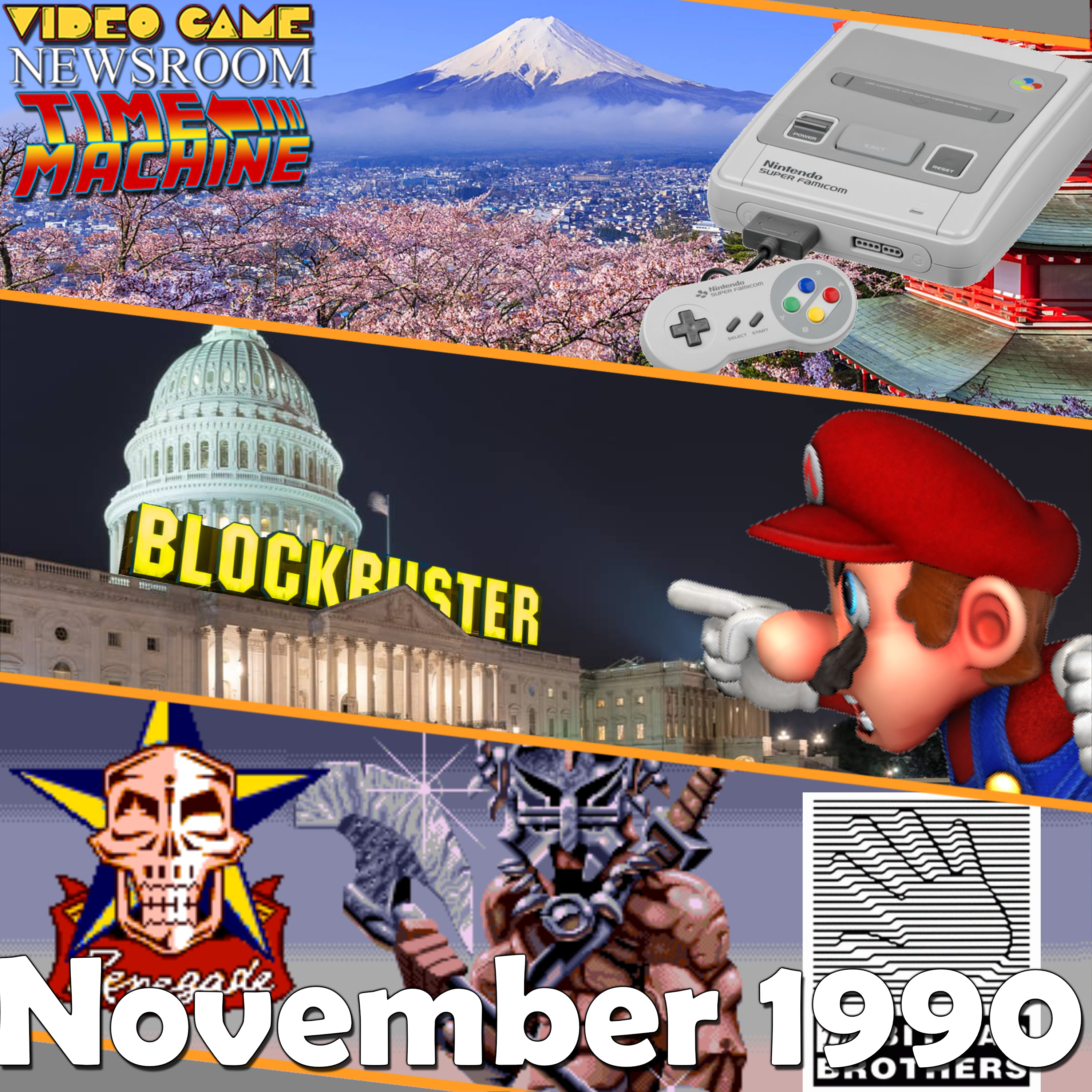 Video Game Newsroom Time Machine