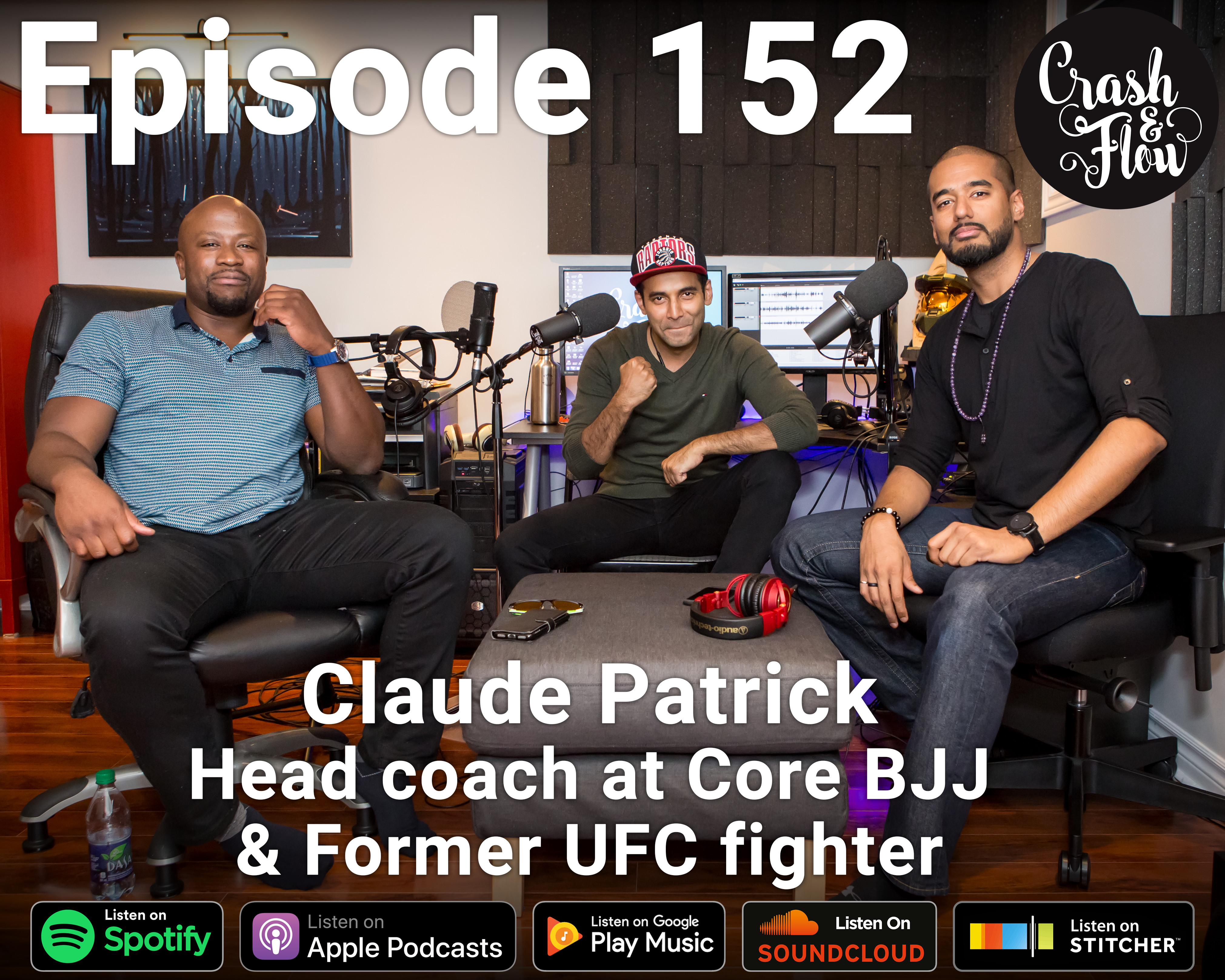 Episode 152 – Claude Patrick – Head coach at Core BJJ & former UFC fighter episode artwork