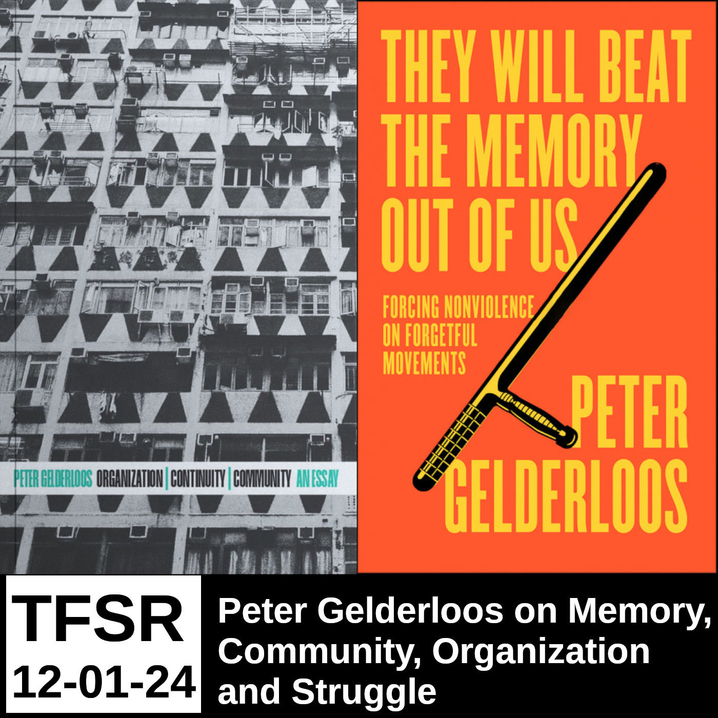 Peter Gelderloos on Memory, Community, Organization and Struggle