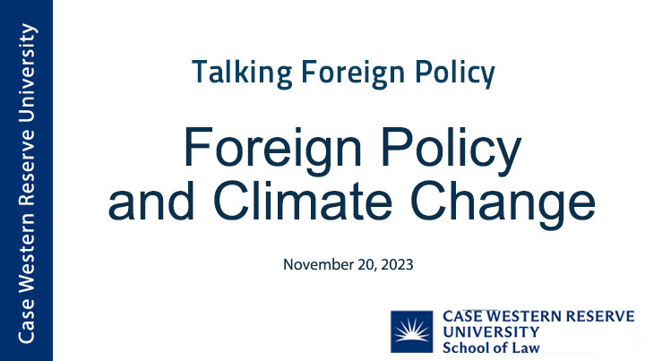 Talking Foreign Policy