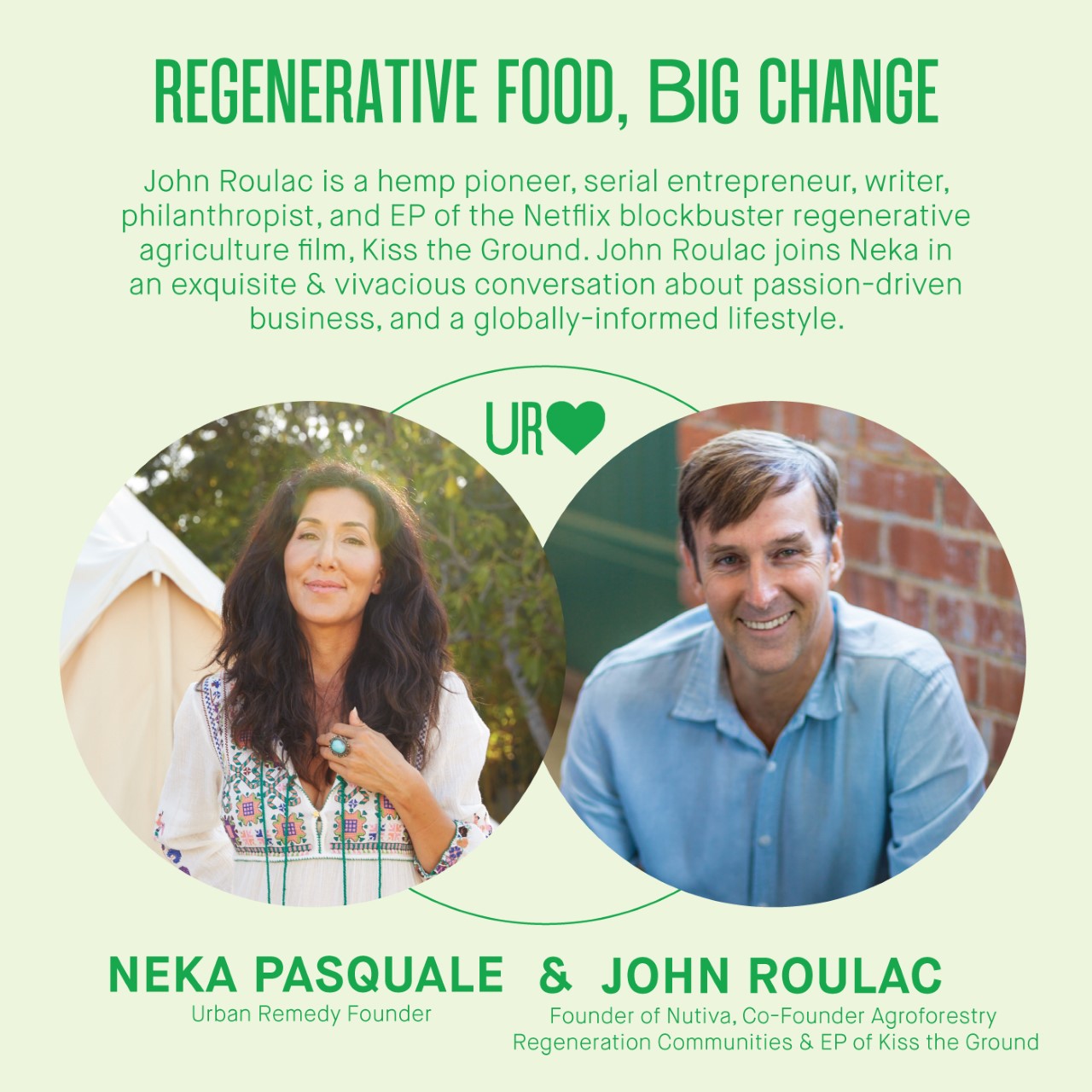 Regenerative Food, Big Change