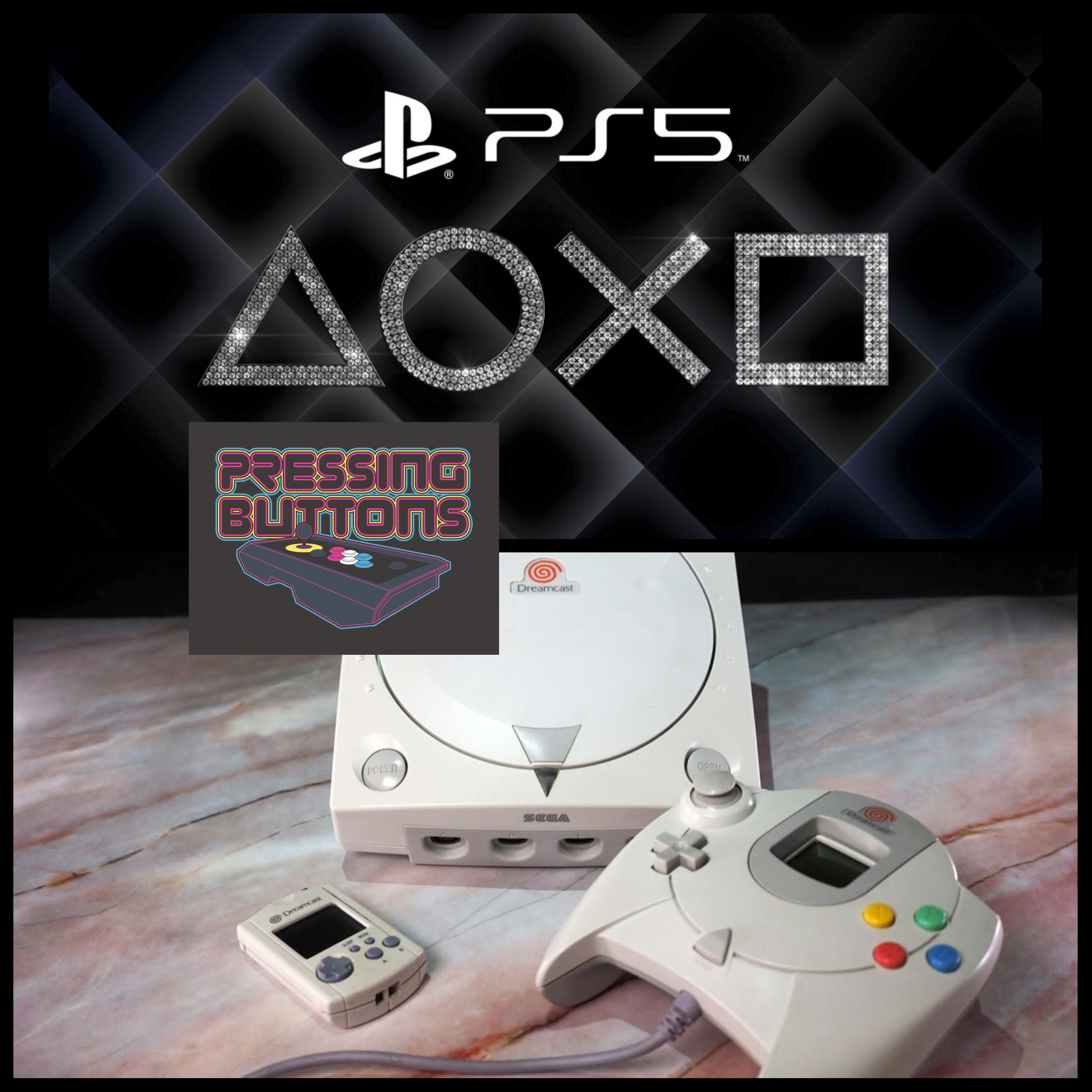 Pressing Buttons - 2021 Playstation Showcase/Dreamcast anniversary