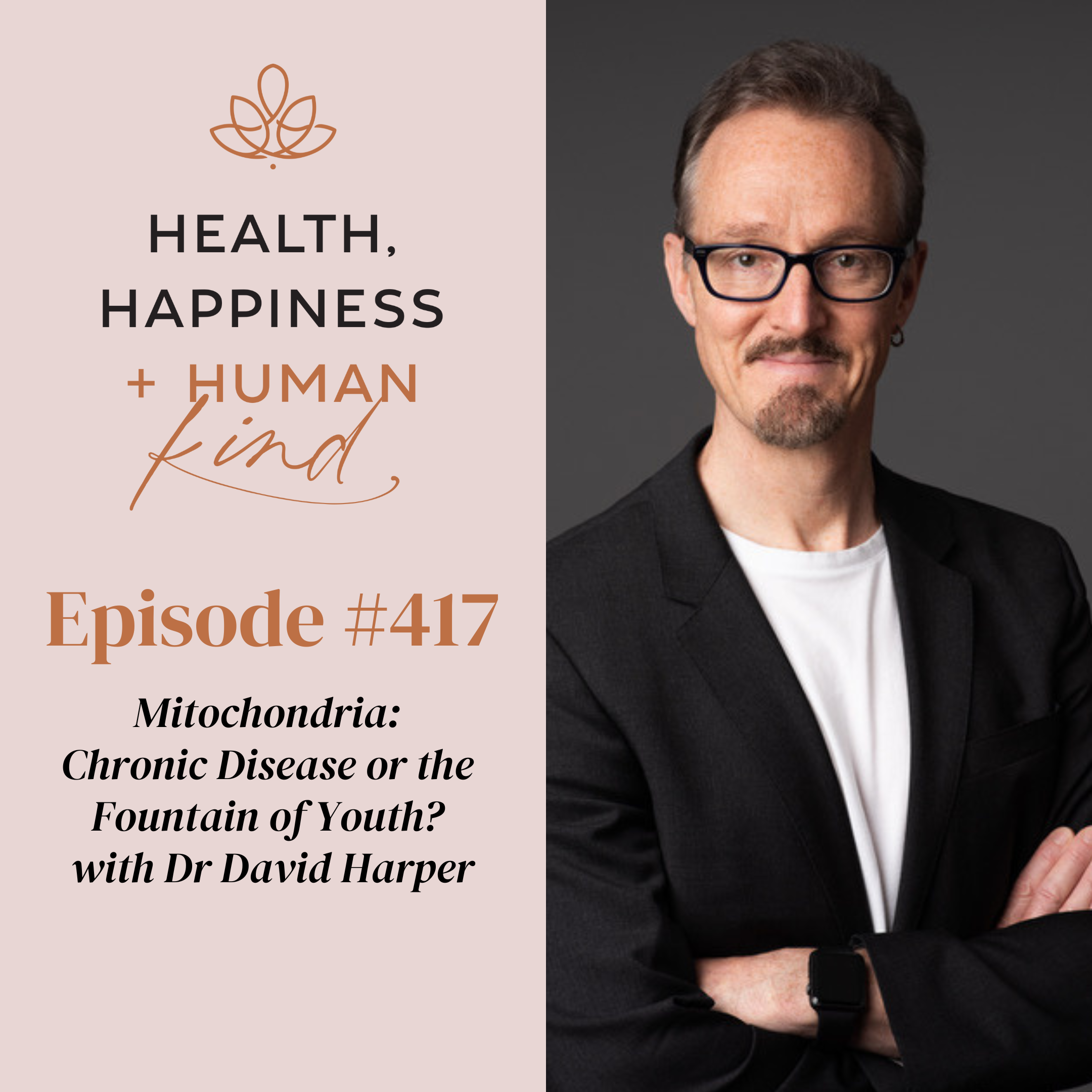 HHHK 417: Mitochondria - Chronic Disease or the Fountain of Youth with Dr David Harper