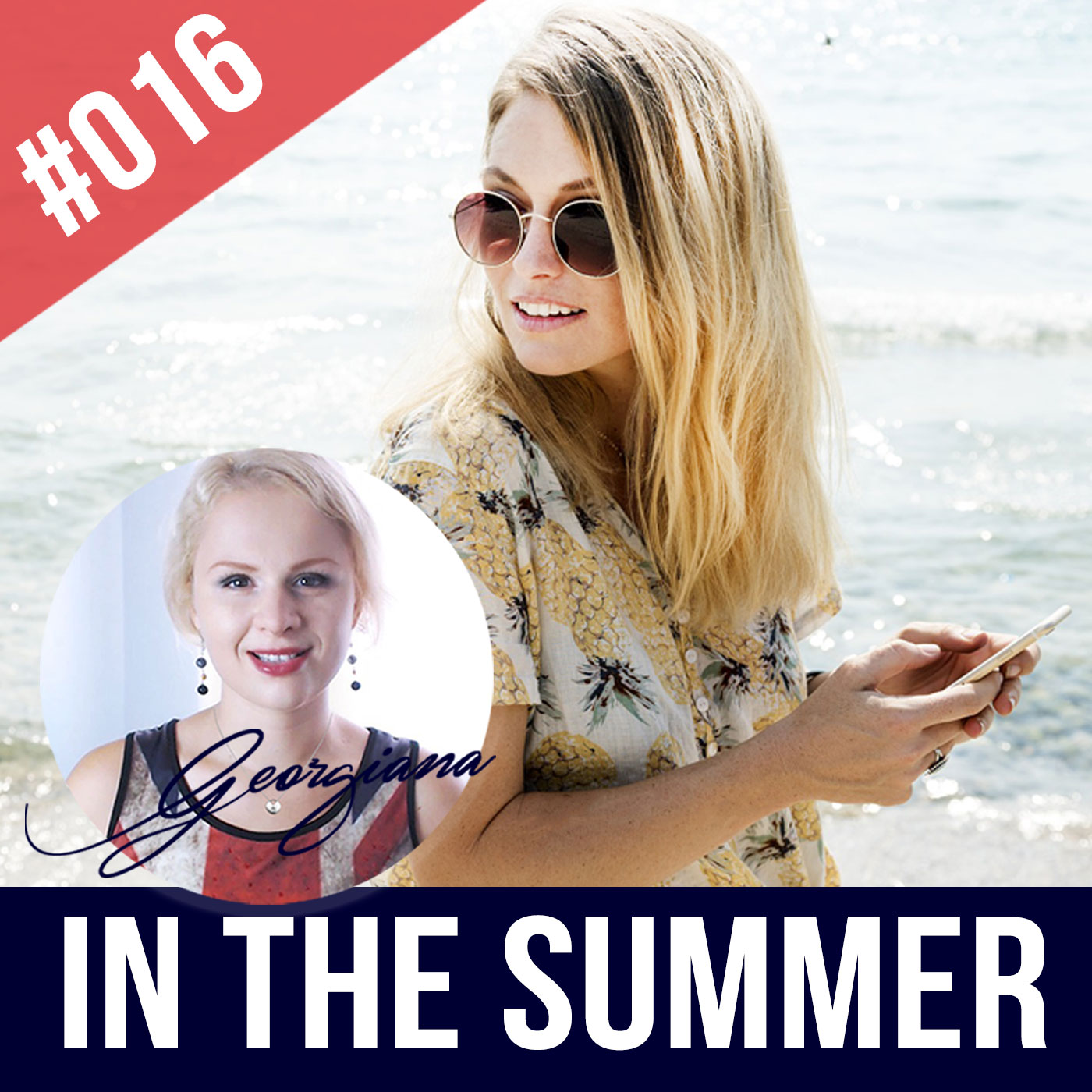 cover of episode #016 Practice English Speaking in the Summer