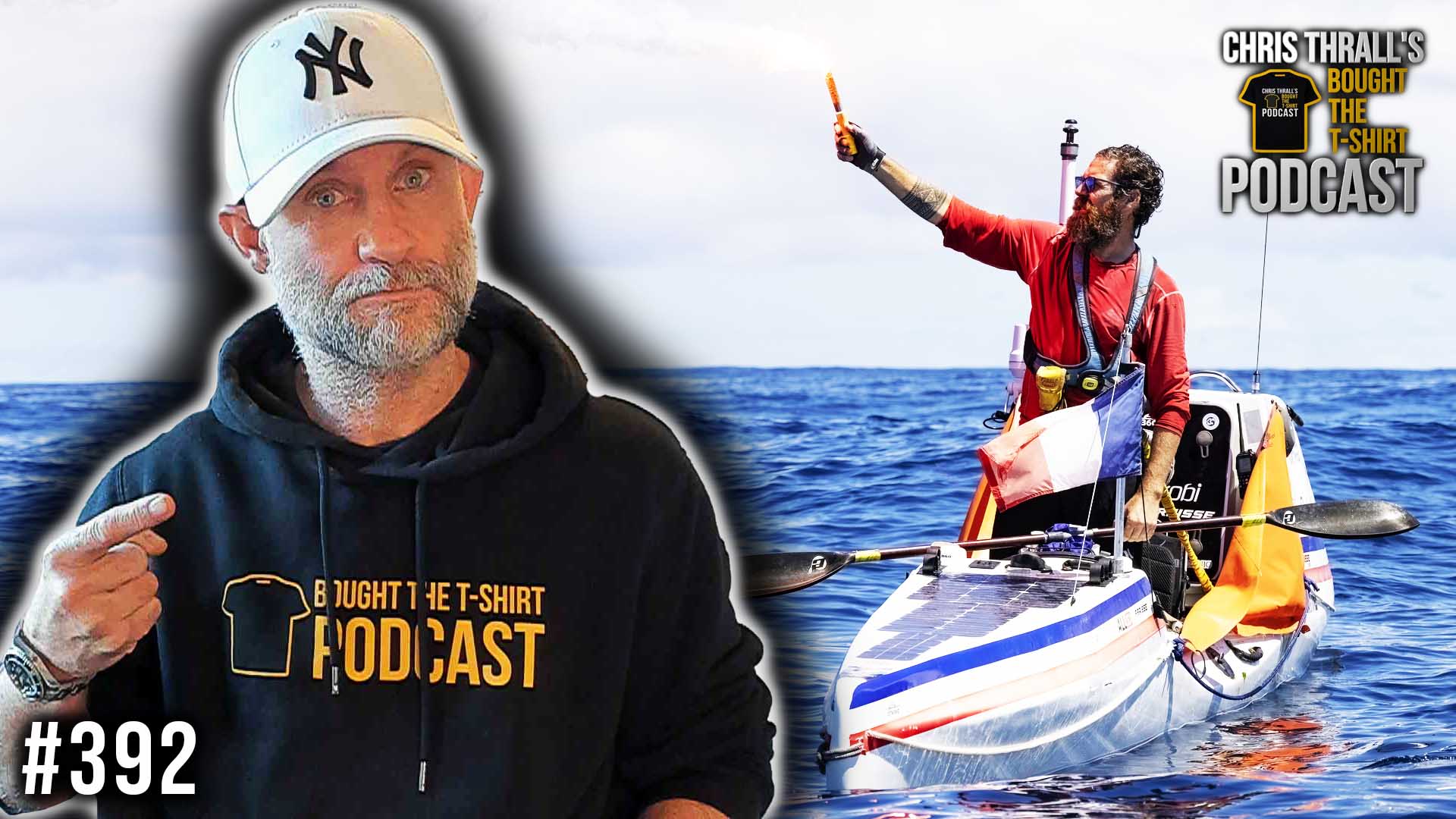 I KAYACKED Across The Pacific Ocean | Cyril Derreumaux