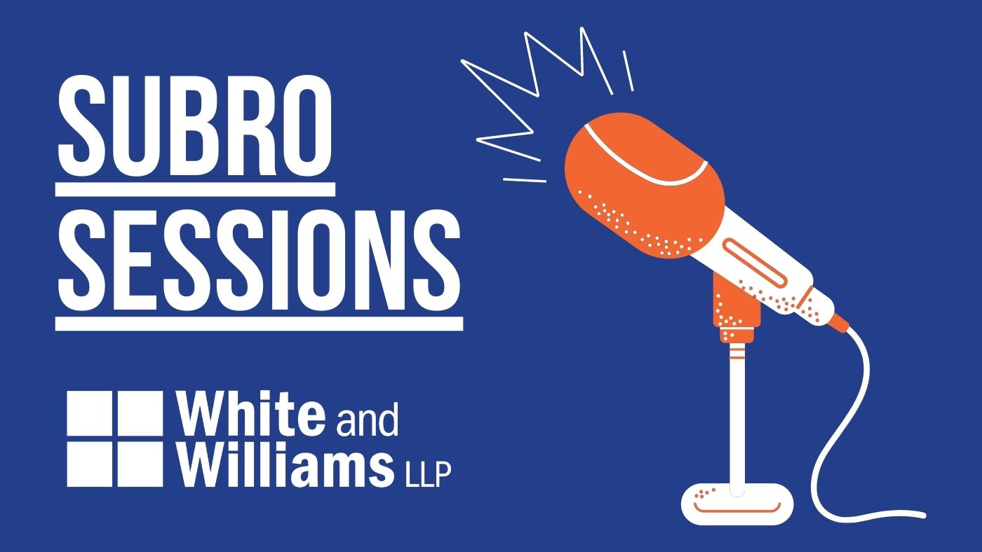 White and Williams Subro Sessions