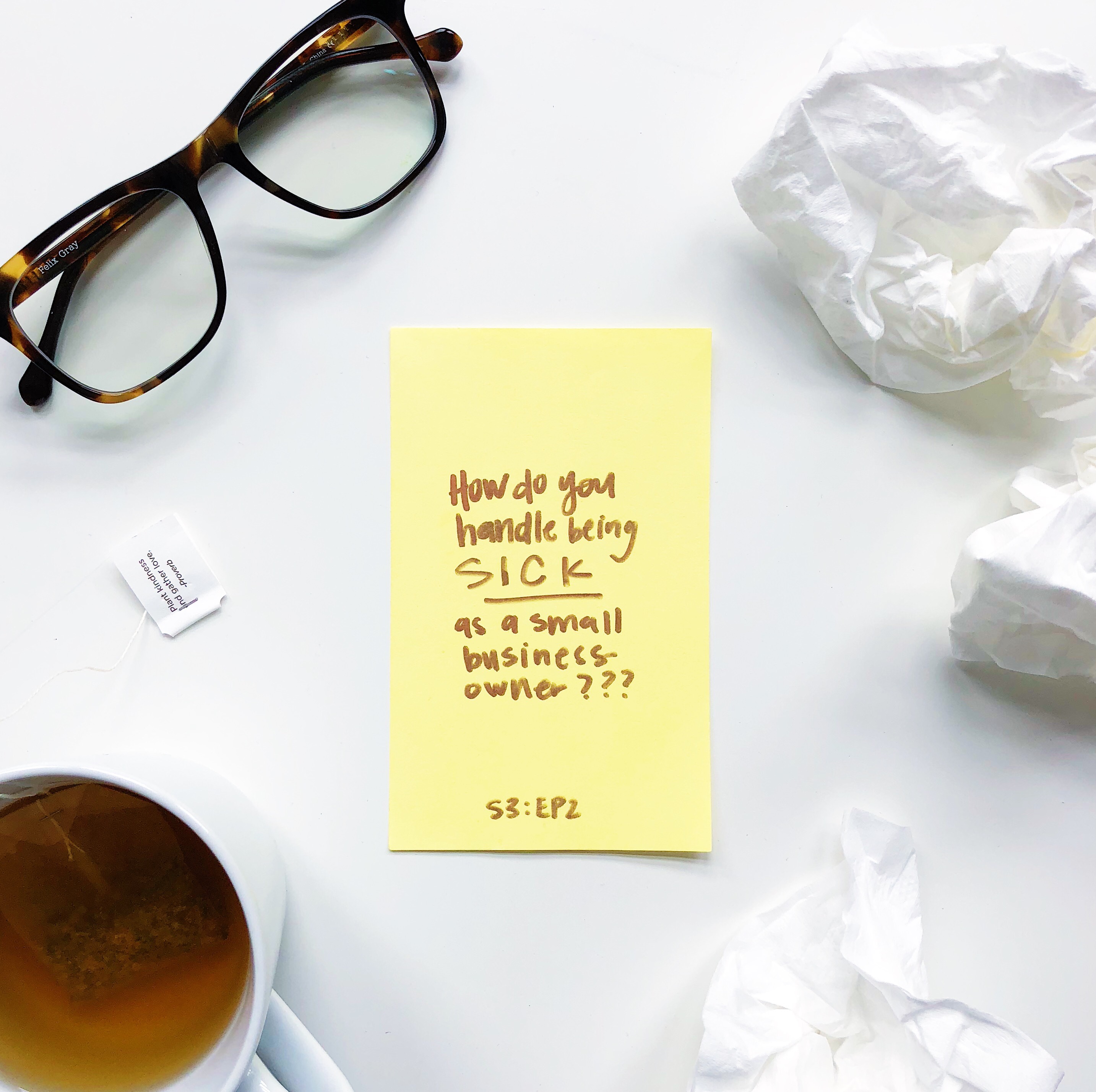 S3:02 - How Do You Handle Being Sick as a Small Business Owner?