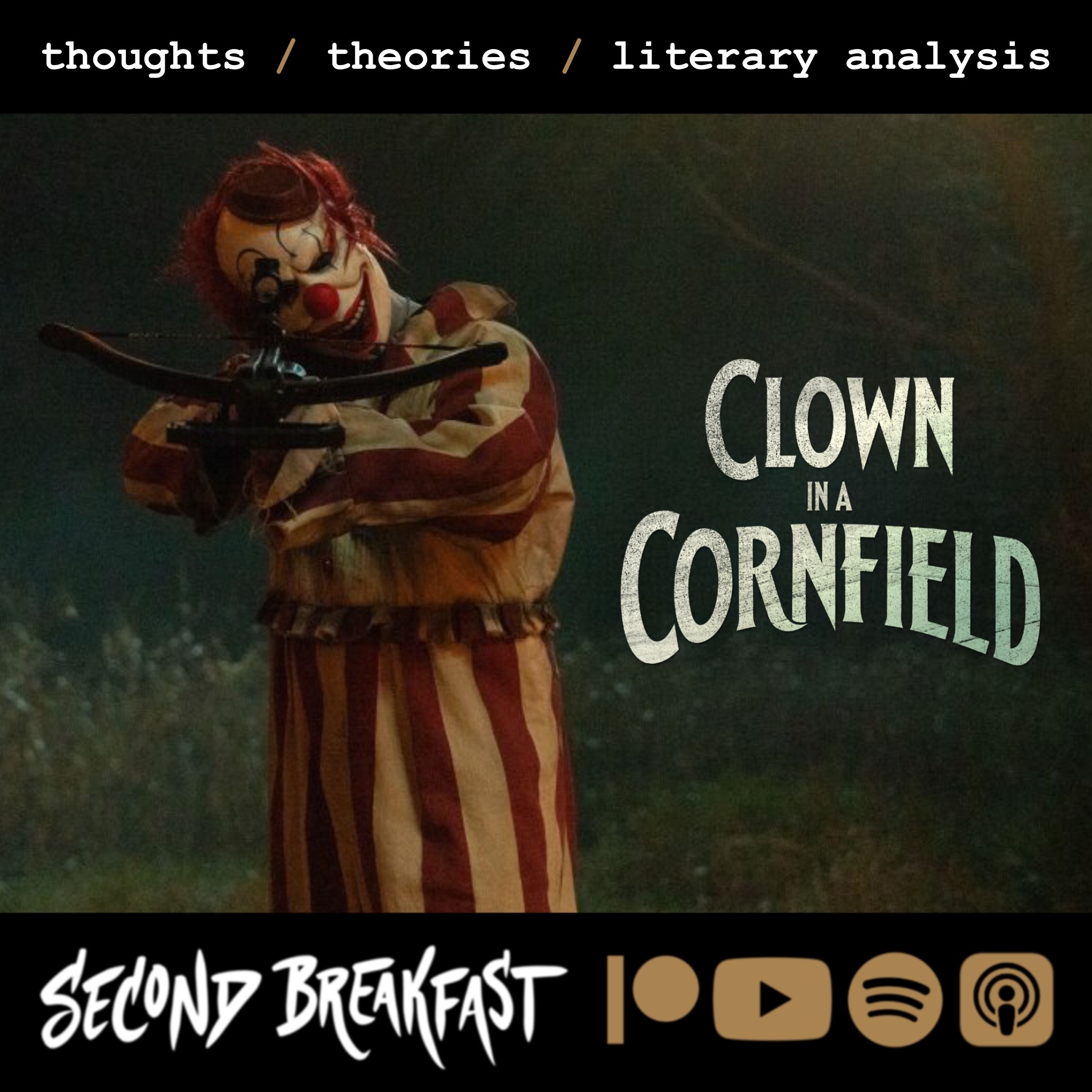 Clown in a Cornfield